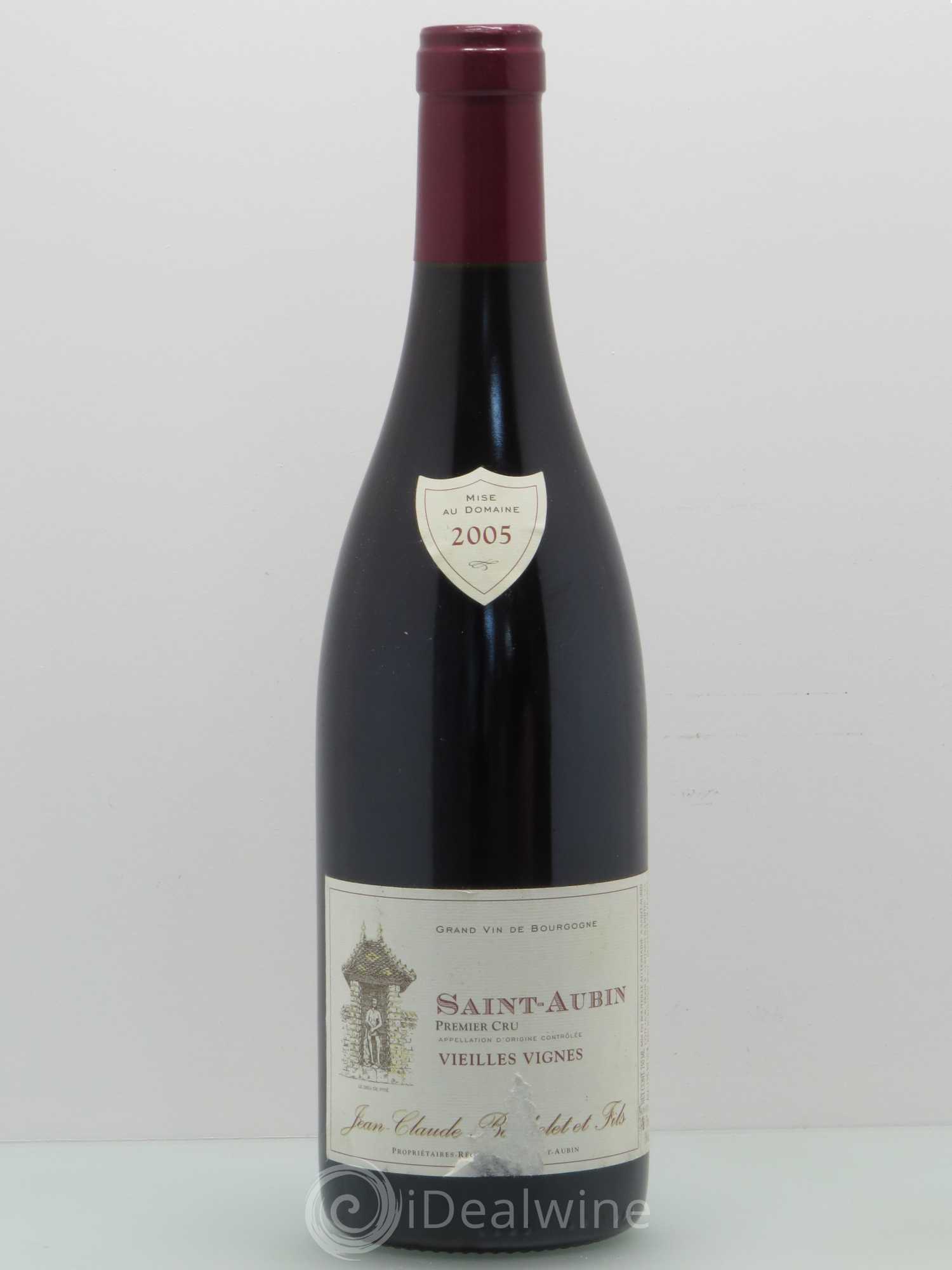 Saint-Aubin 1er Cru Vieilles vignes - Jean Claude Bachelet et Fils 2005 - Posten von 1 Flasche - 0