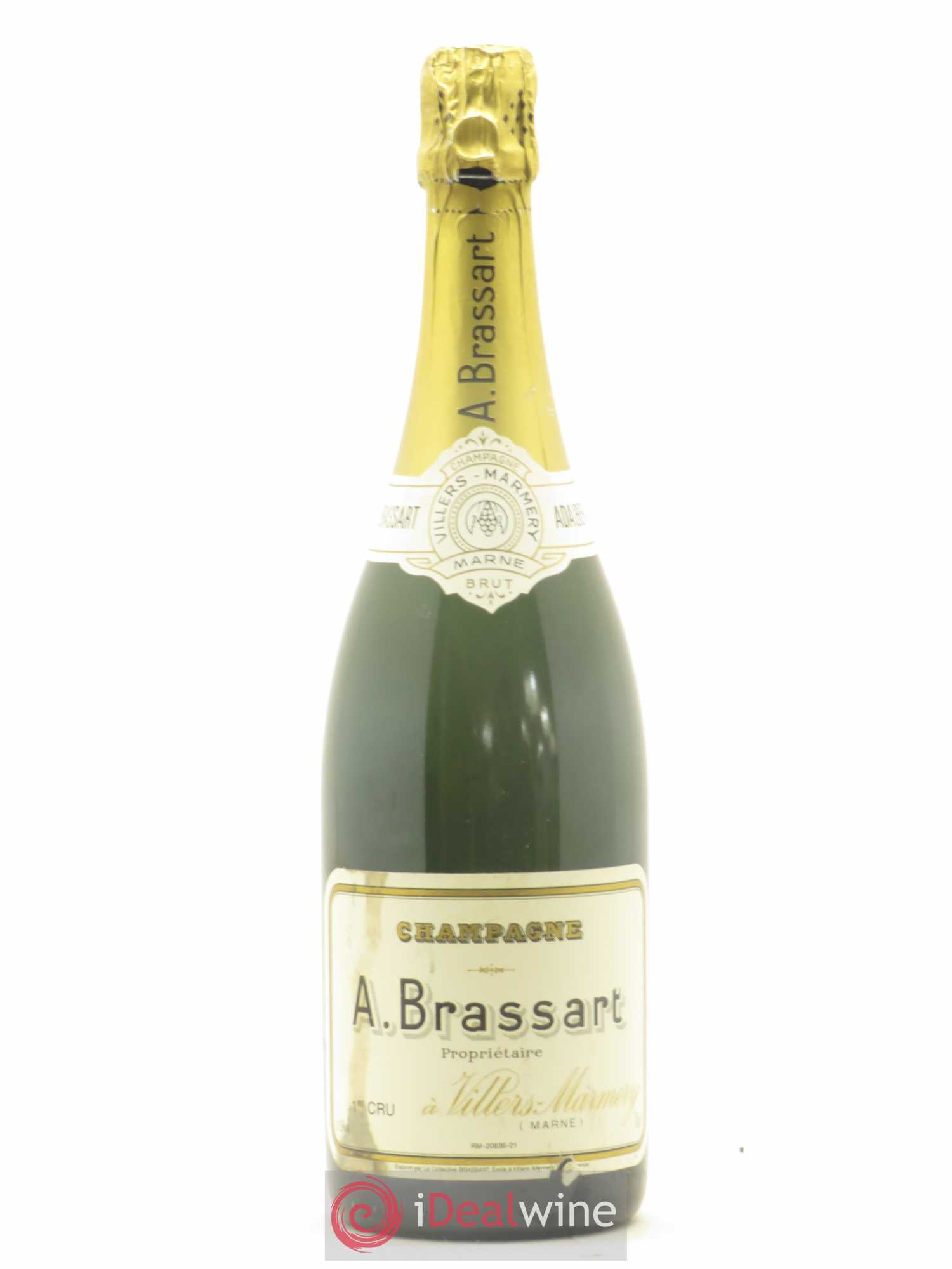 Champagne A. Brassart - Posten von 1 Flasche - 0