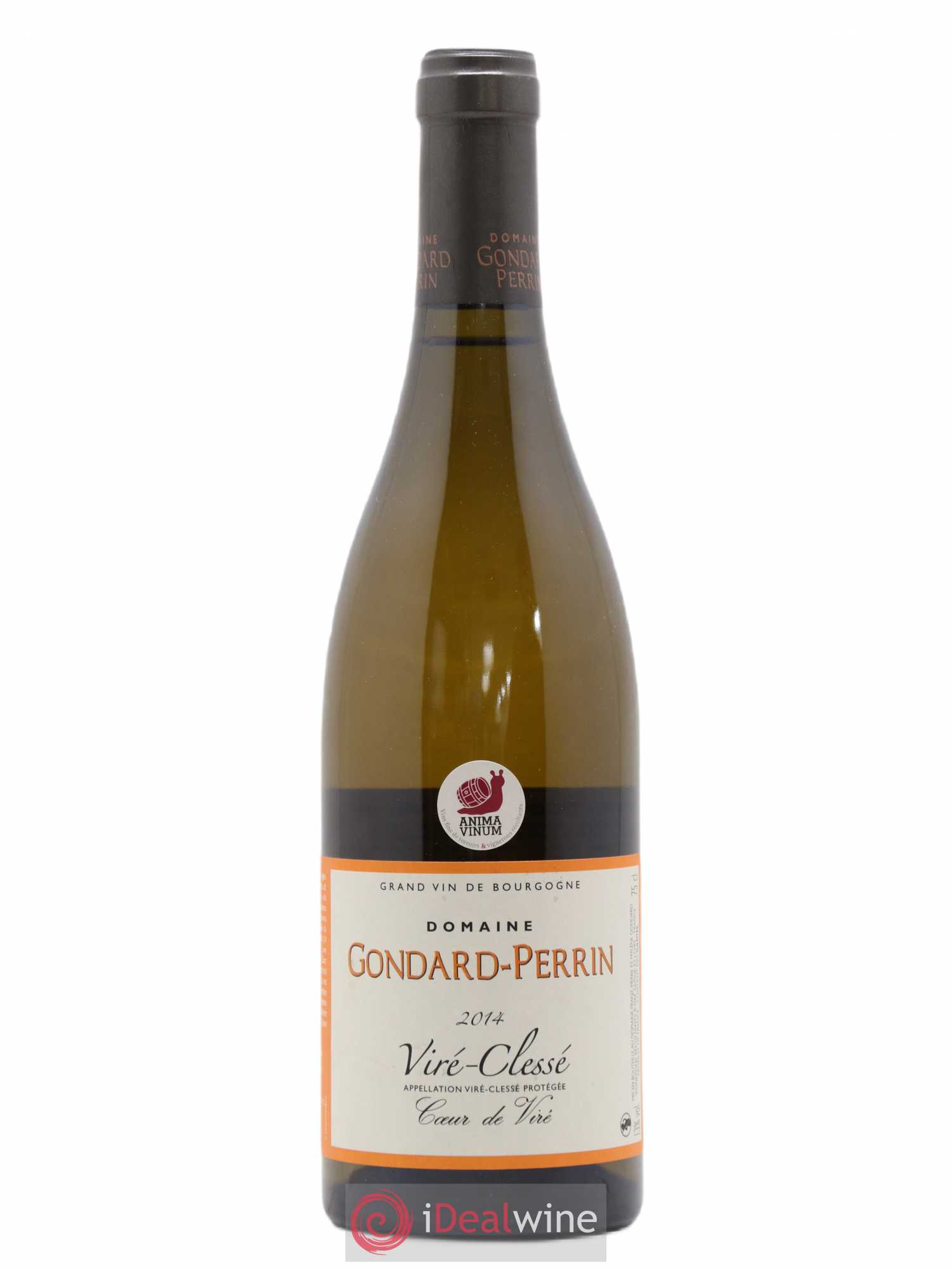 Viré-Clessé Coeur de Viré Domaine Gondard-Perrin (sans prix de réserve) 2014 - Posten von 1 Flasche - 0