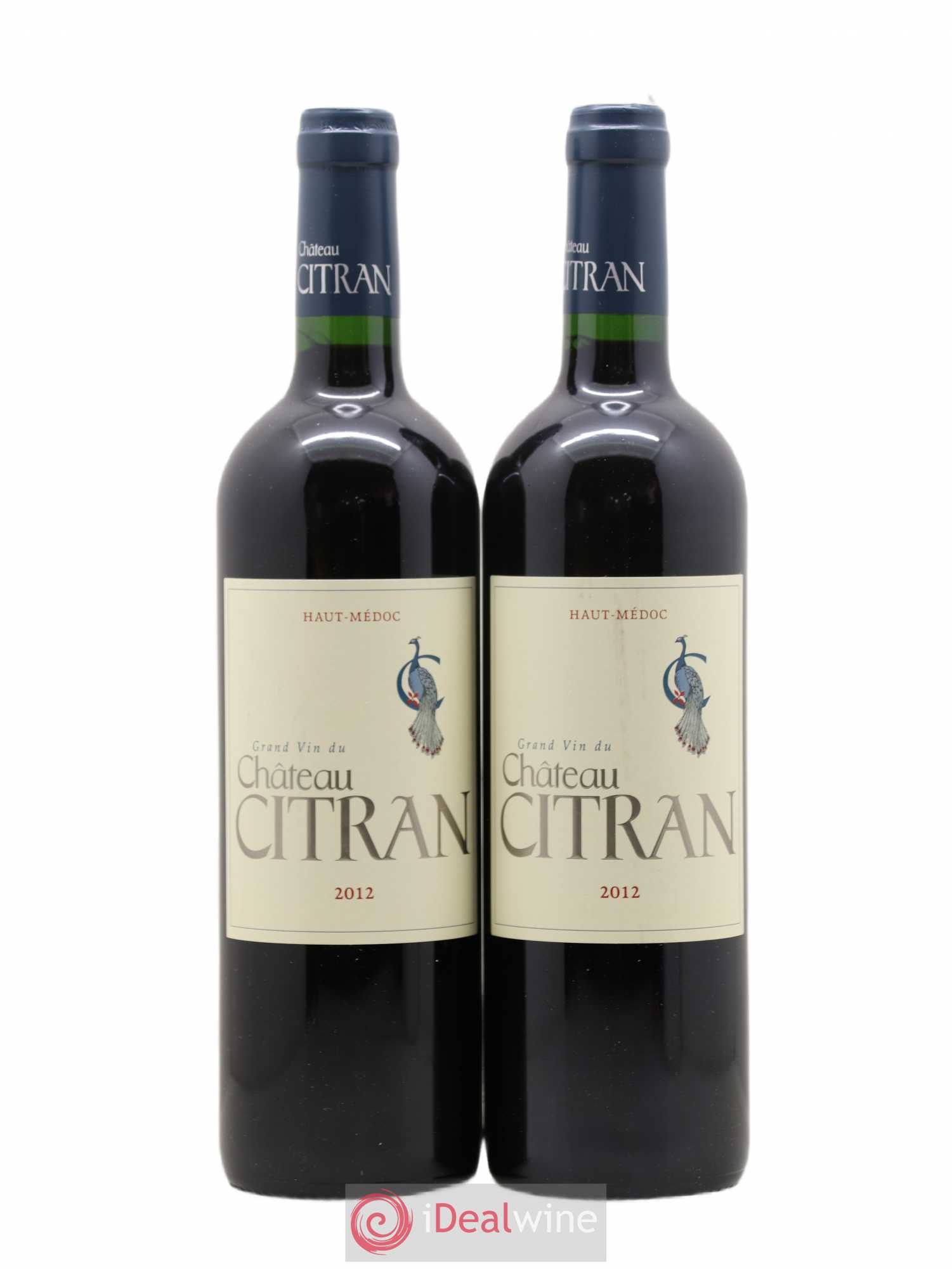 Château Citran Cru Bourgeois (sans prix de réserve) 2012 - Lot de 2 bouteilles - 0