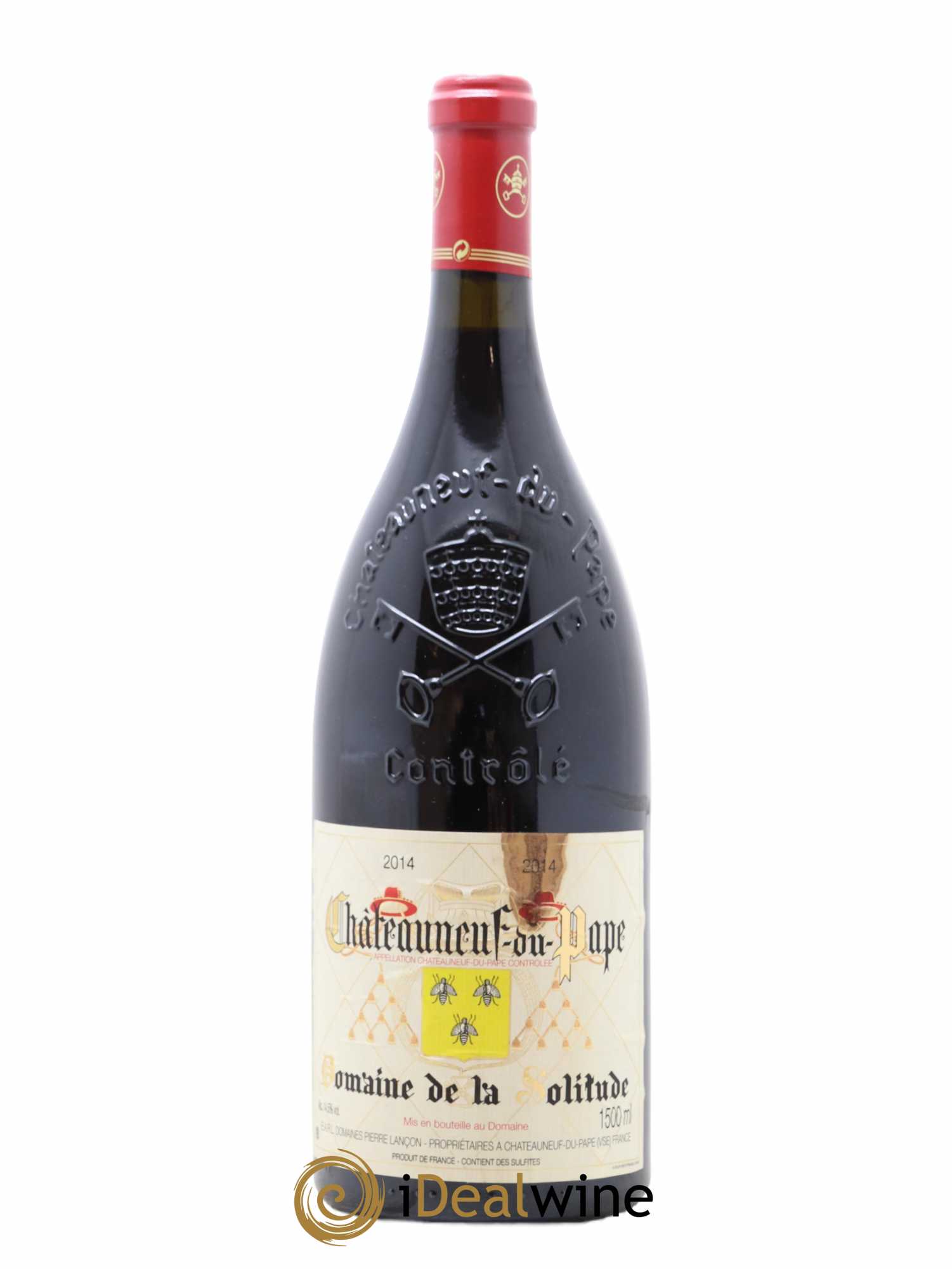 Châteauneuf-du-Pape Domaine De La Solitude Pierre Lançon 2014 - Posten von 1 Magnum - 0