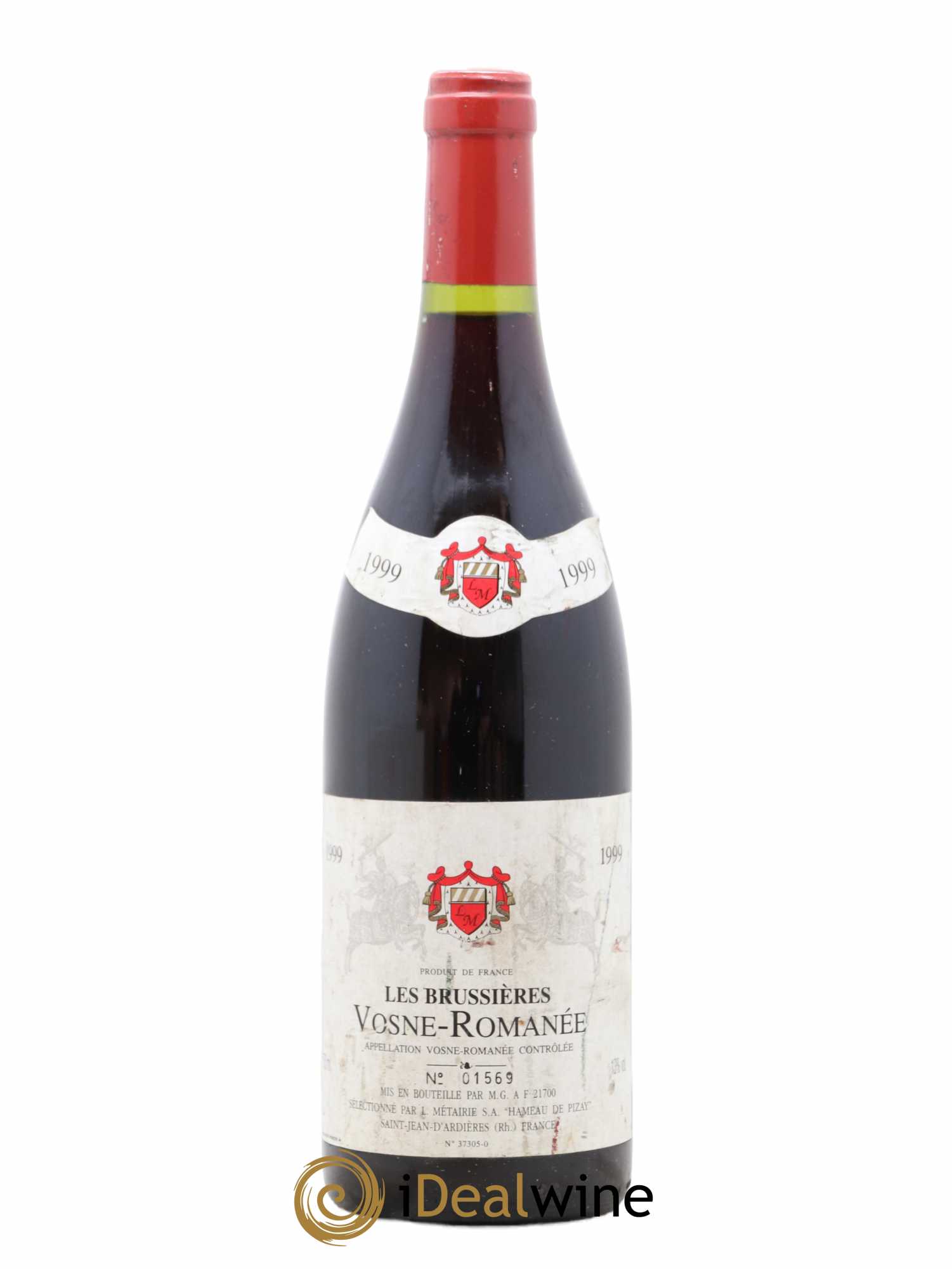Vosne-Romanée Les Brussieres Domaine M.G. 1999 - Posten von 1 Flasche - 0