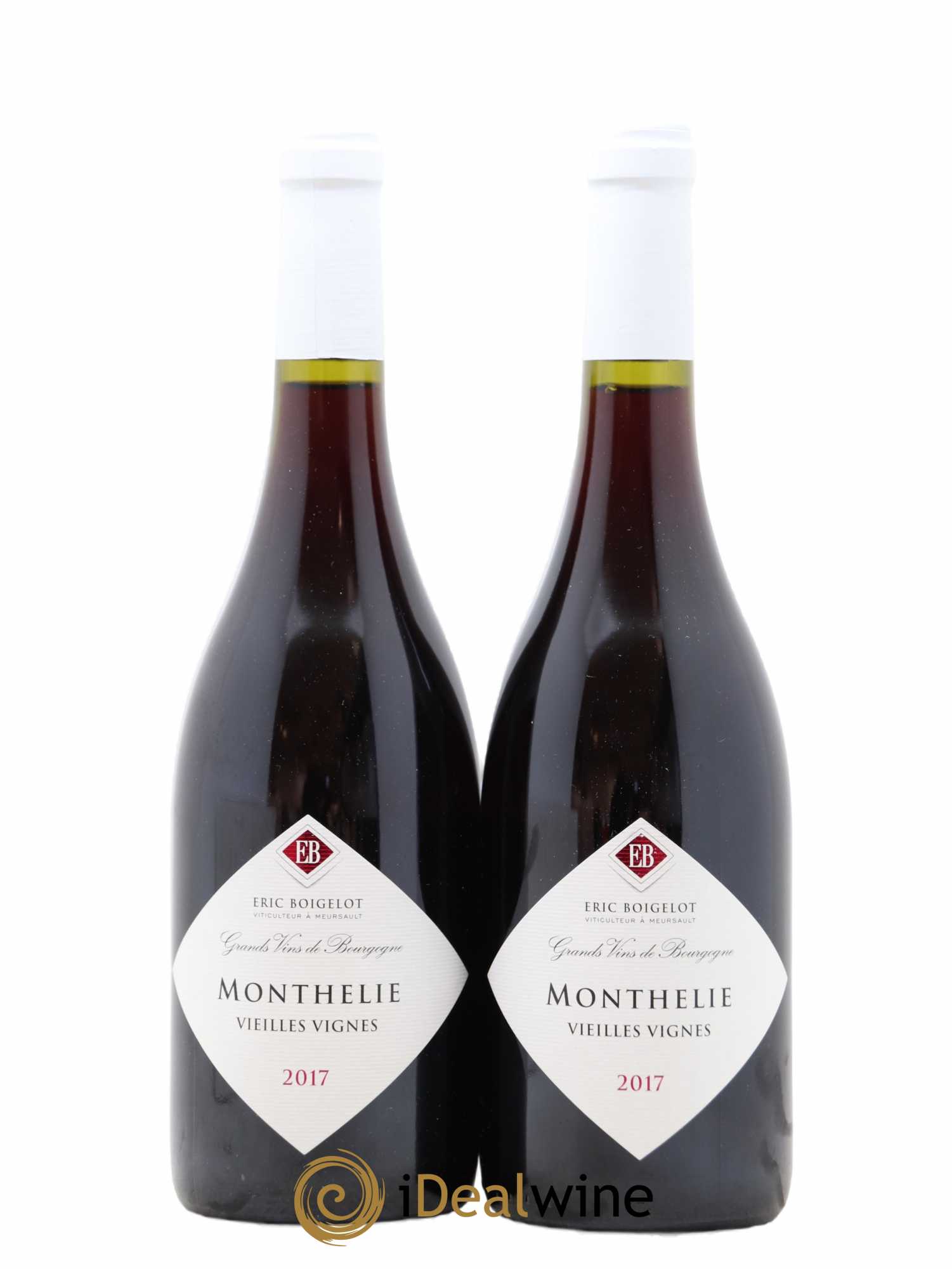 Monthélie Vieilles Vignes Domaine Eric Boigelot 2017 - Posten von 2 Flaschen - 0