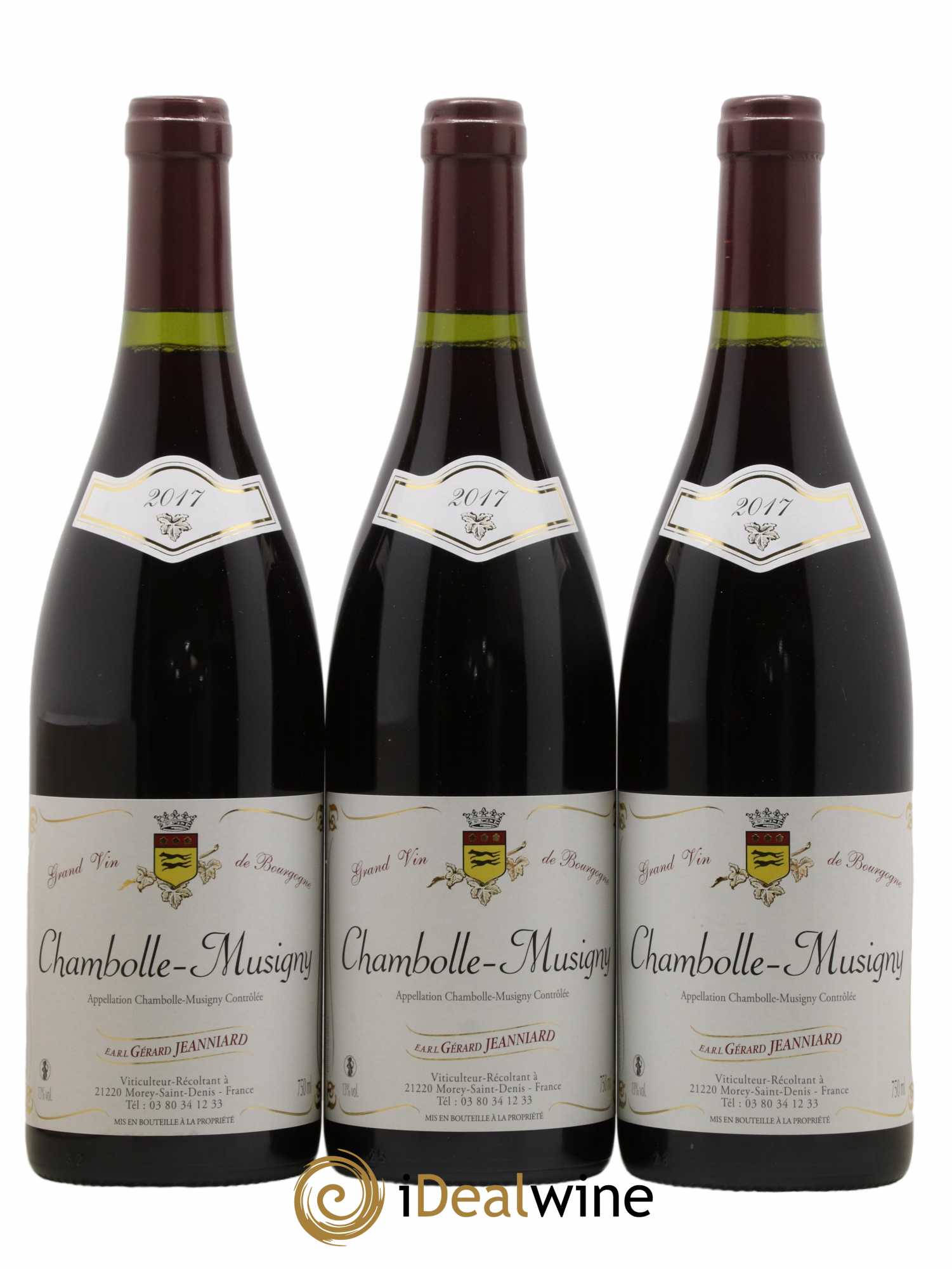 Chambolle-Musigny 2017 - Posten von 3 Flaschen - 0