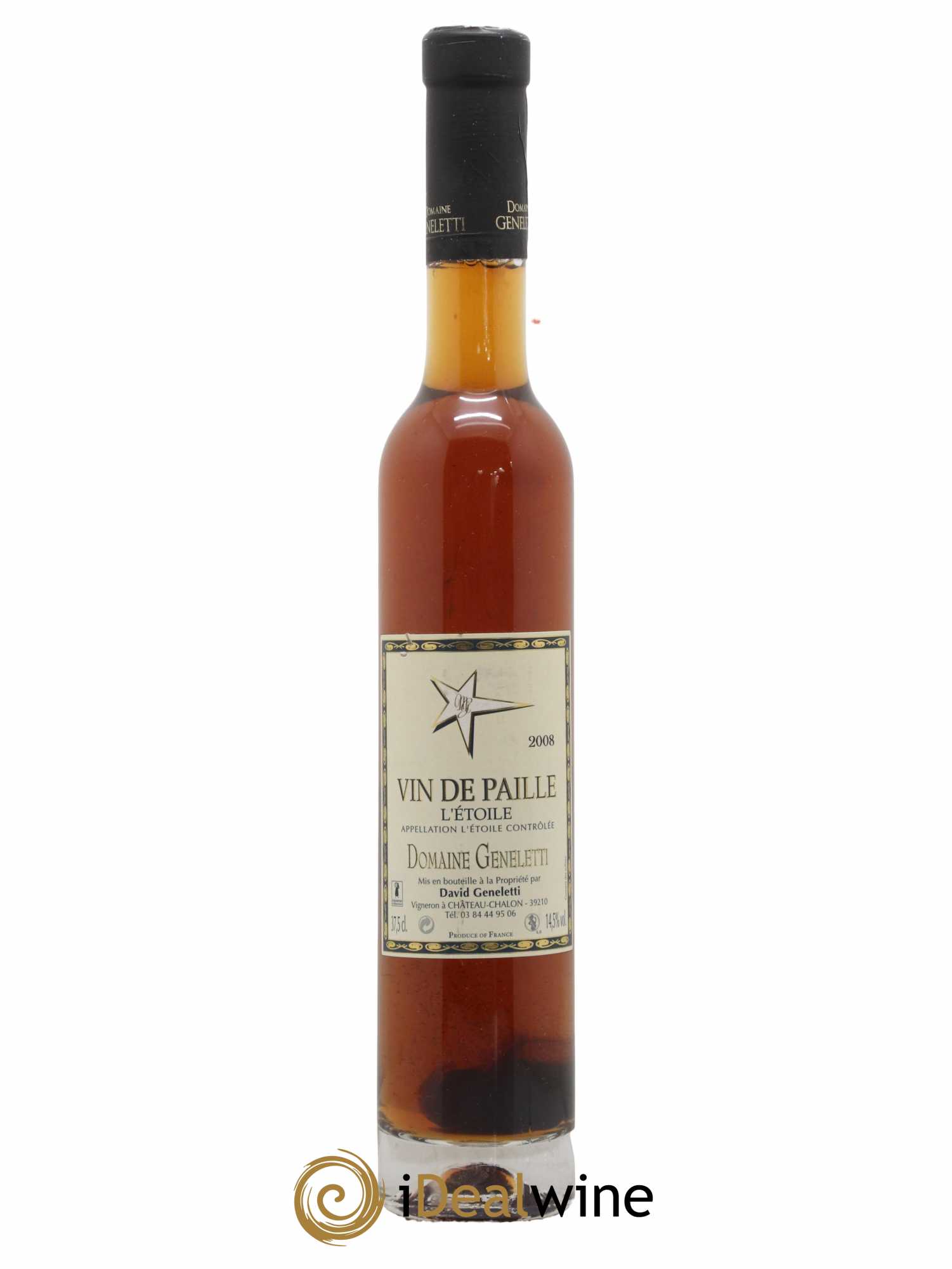L'Etoile Château l'Etoile Vin De Paille Geneletti 2008 - Posten von 1 Demi-Flasche - 0