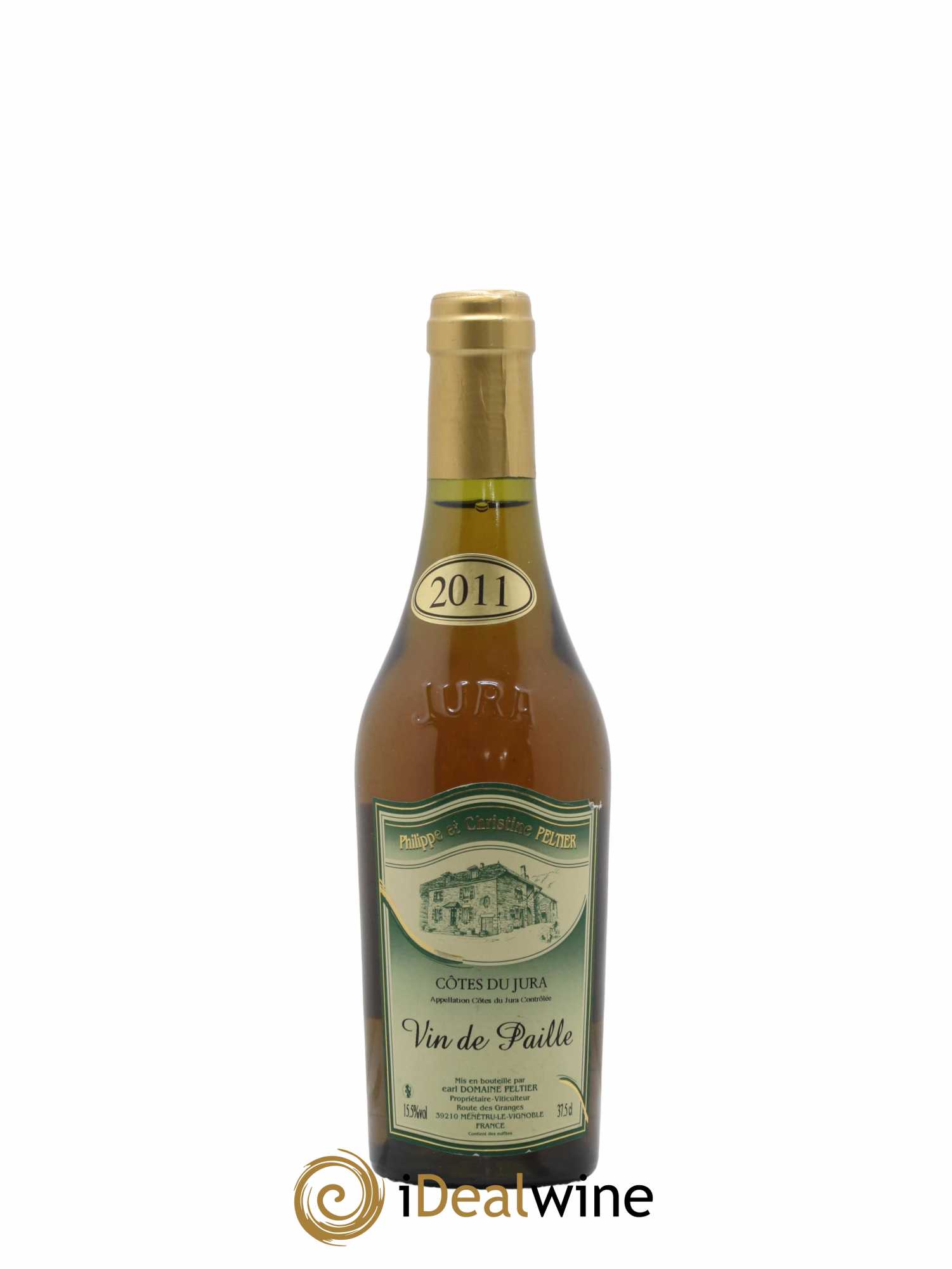 Côtes du Jura Vin de Paille Domaine Peltier 2011 - Lotto di 1 mezza bottiglia - 0