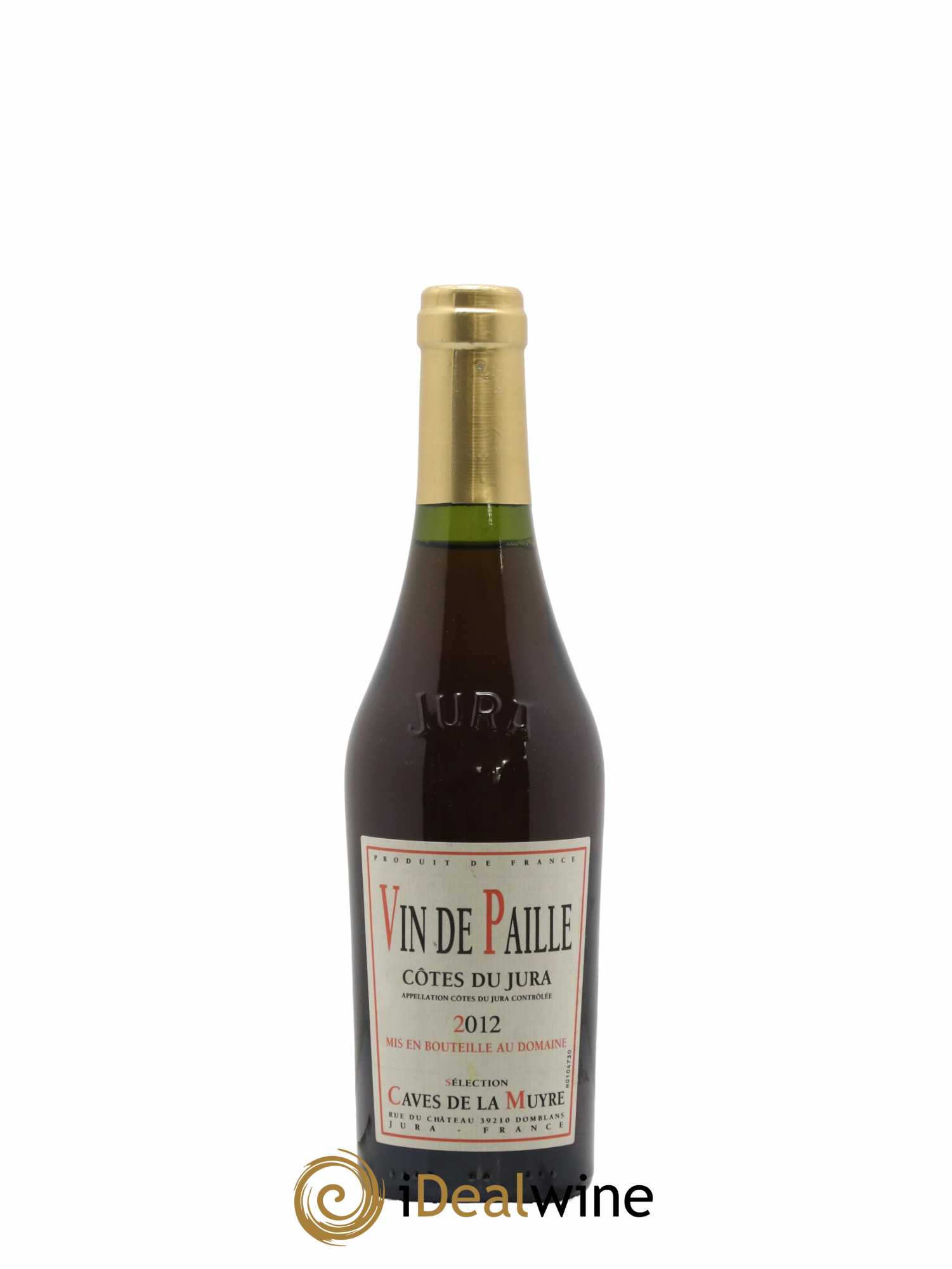 Côtes du Jura Vin de Paille Château de la Muyre 2012 - Lotto di 1 mezza bottiglia - 0