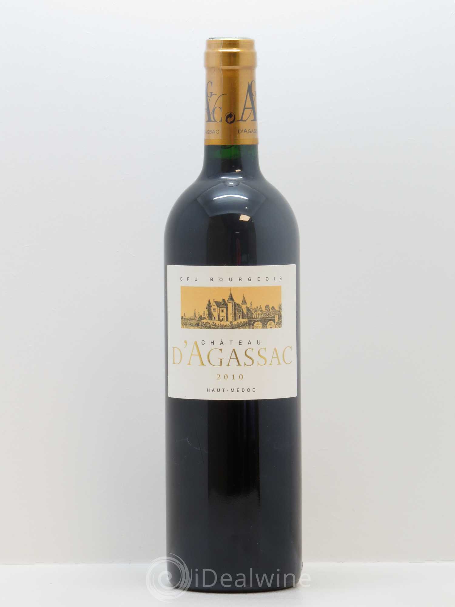 Château d' Agassac Cru Bourgeois 2010 - Lot de 1 bouteille - 0
