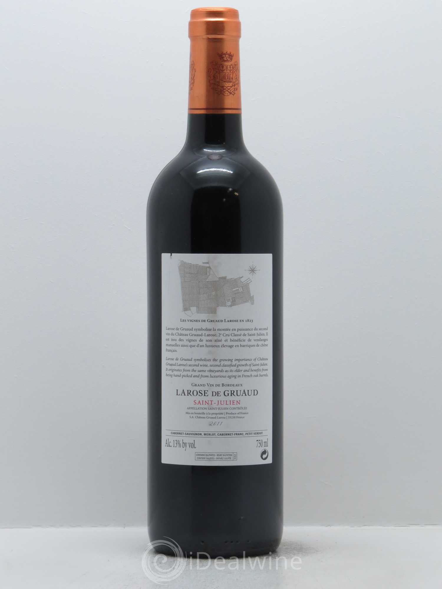 Larose de Gruaud Second Vin 2011 - Lot de 1 bouteille - 1