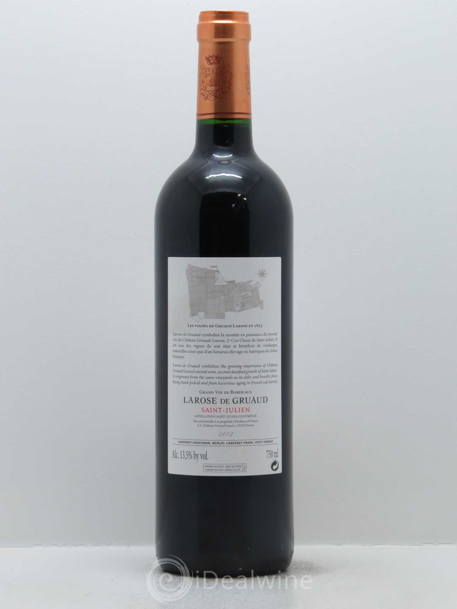 Larose de Gruaud Second Vin 2012 - Lot de 1 bouteille - 1