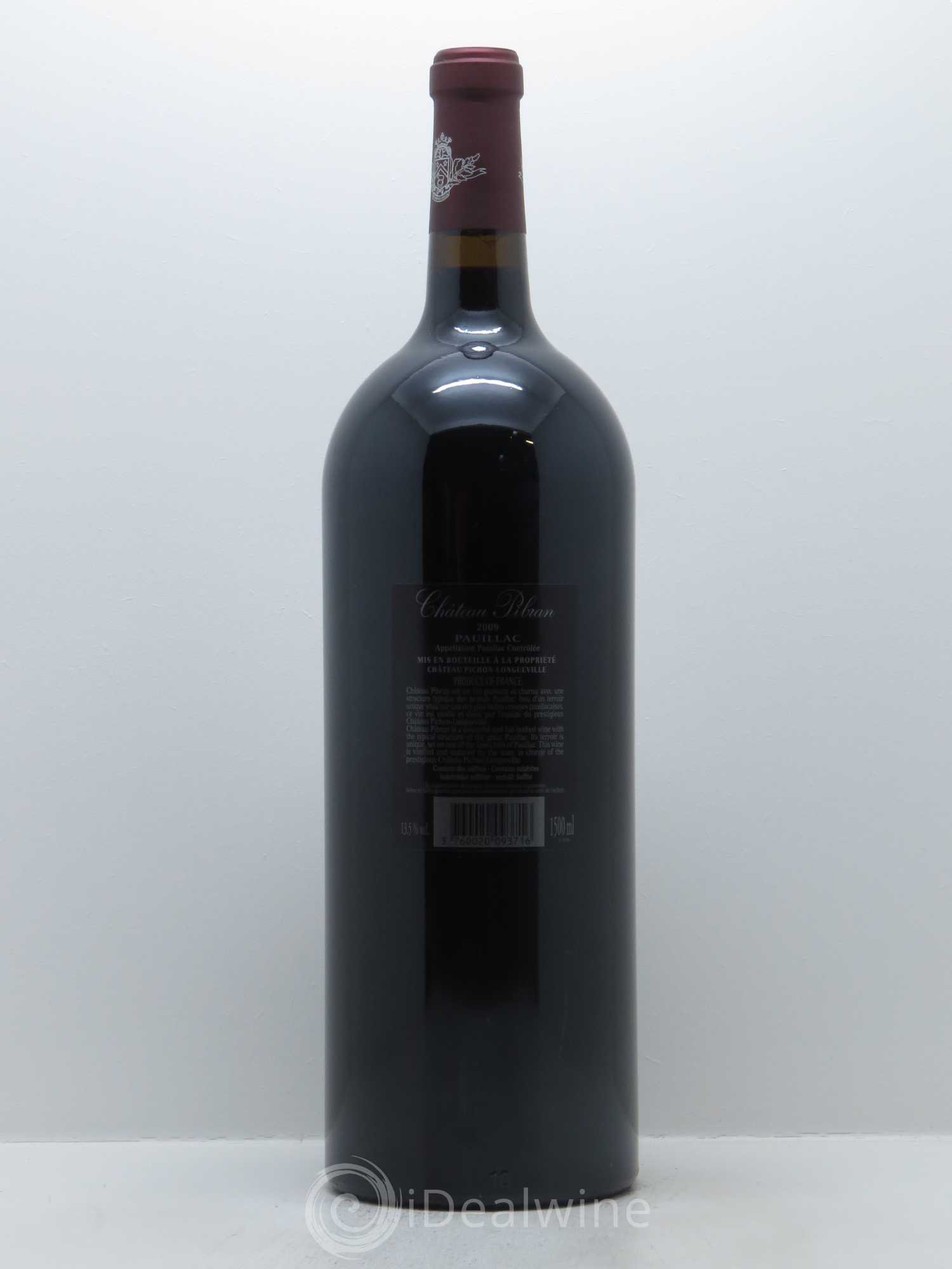 Château Pibran 2009 - Lot de 1 magnum - 1