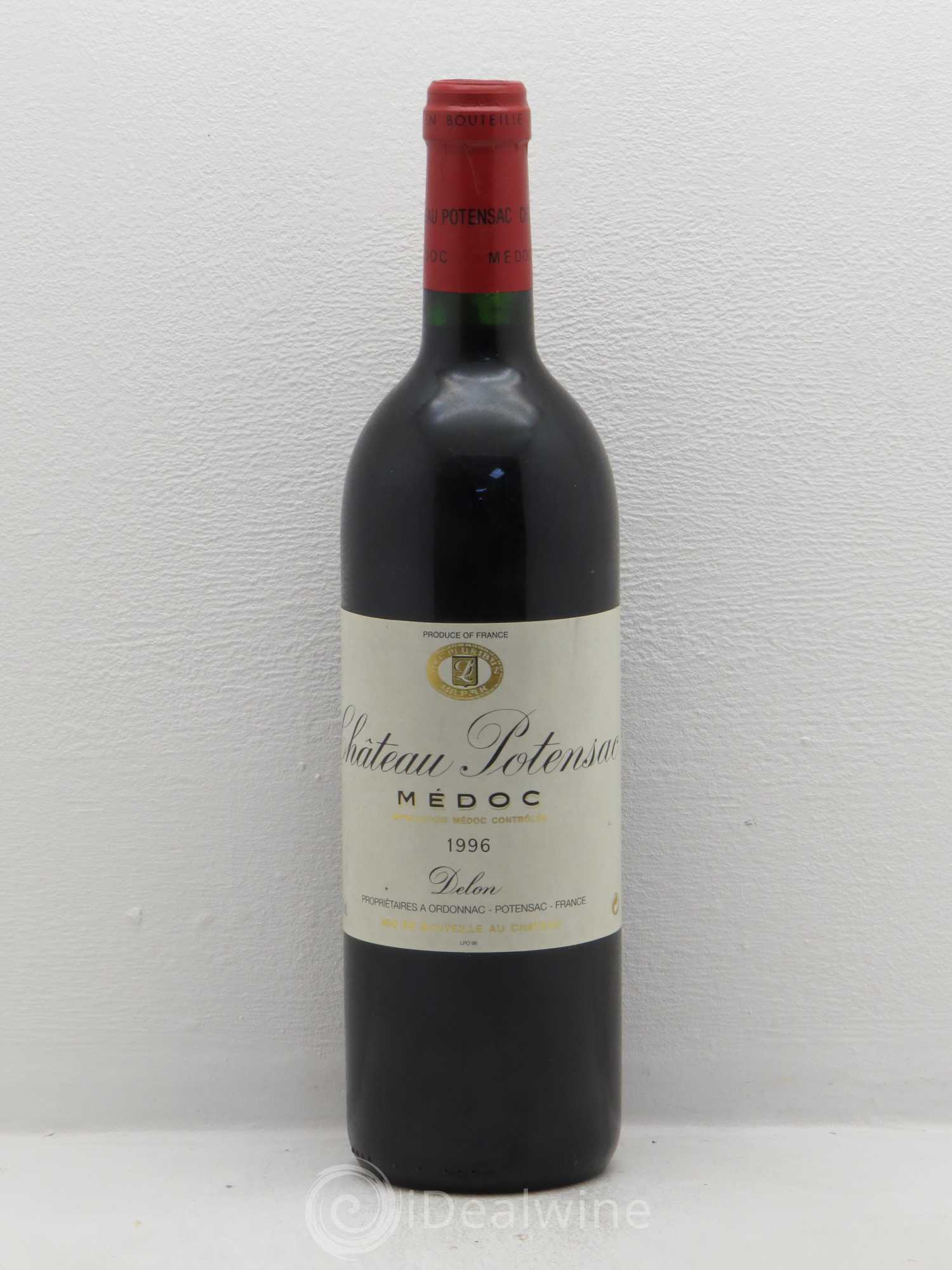 Château Potensac 1996 - Lot de 1 bouteille - 0