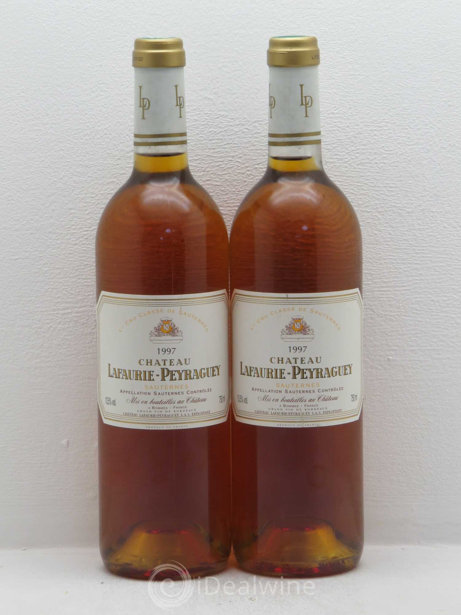 Château Lafaurie-Peyraguey 1er Grand Cru Classé 1997 - Lotto di 2 bottiglie - 0