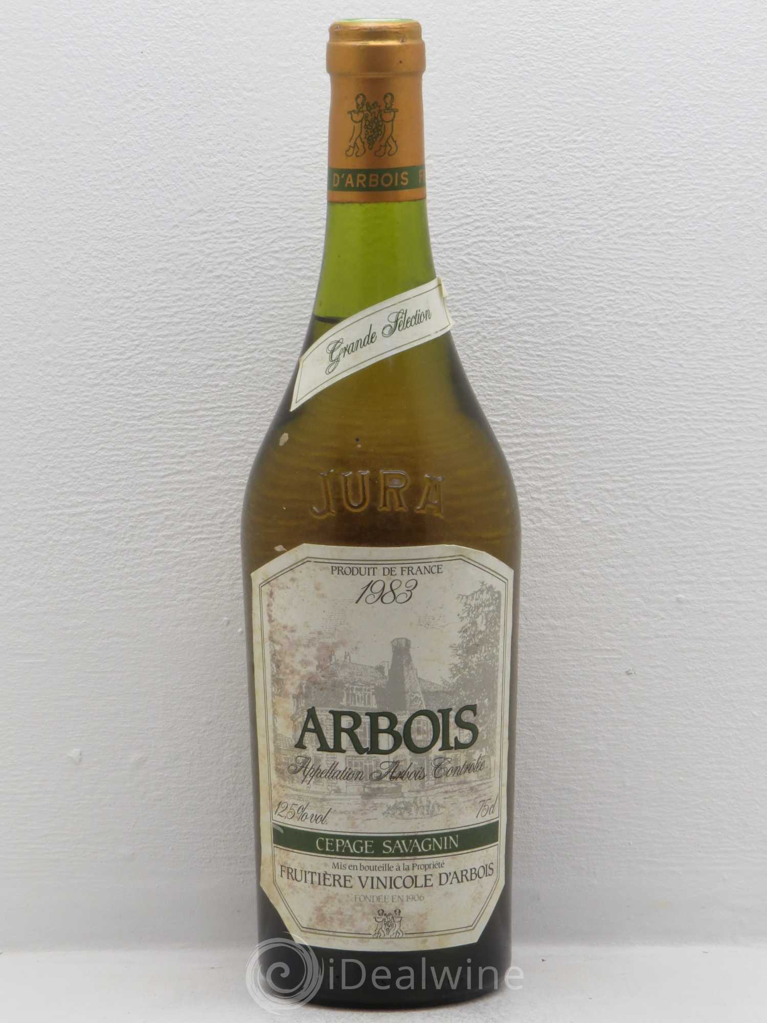 Arbois Savagnin Grande Selectio Fruitiere Vinicole D'Arbois 1983 - Posten von 1 Flasche - 0