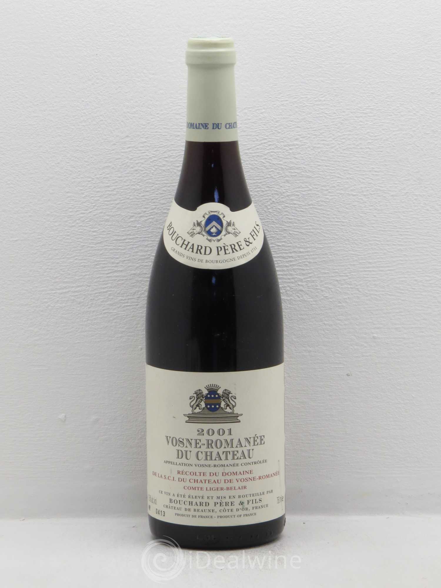 Vosne-Romanée du Château Comte Liger Belair Bouchard 2001 - Posten von 1 Flasche - 0