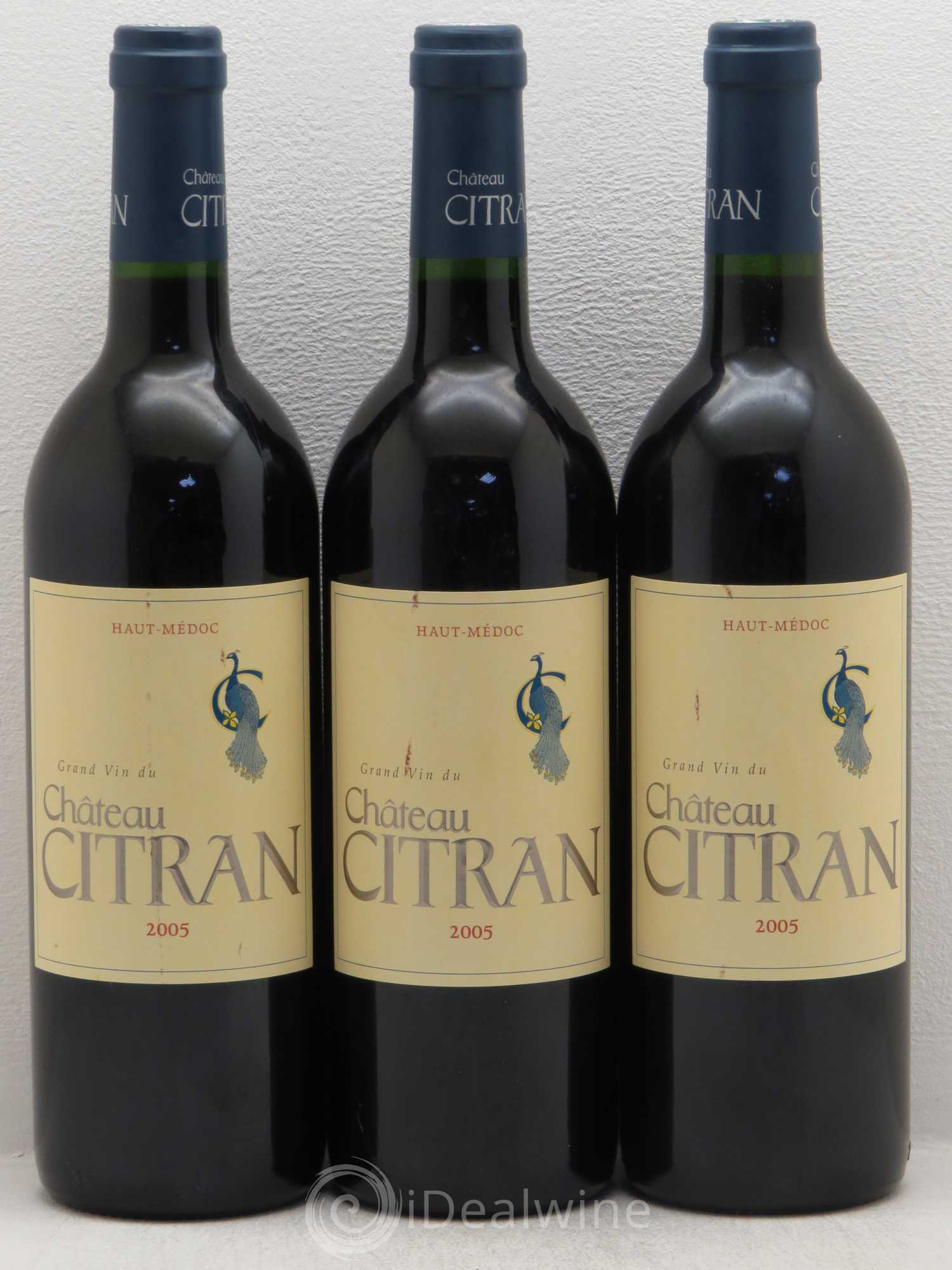 Château Citran Cru Bourgeois 2005 - Lot de 3 bouteilles - 0