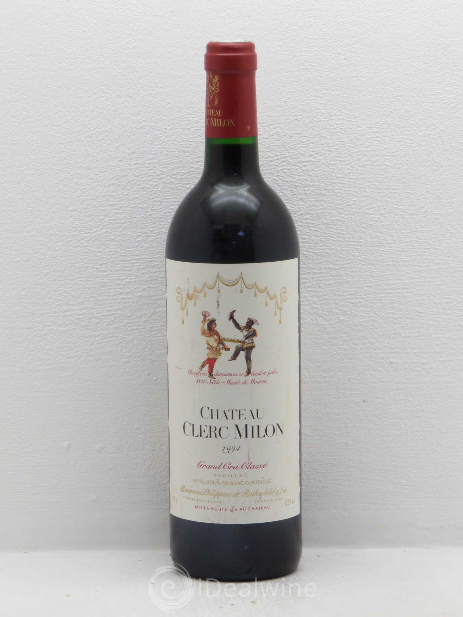 Château Clerc Milon 5ème Grand Cru Classé 1994 - Lot de 1 bouteille - 0