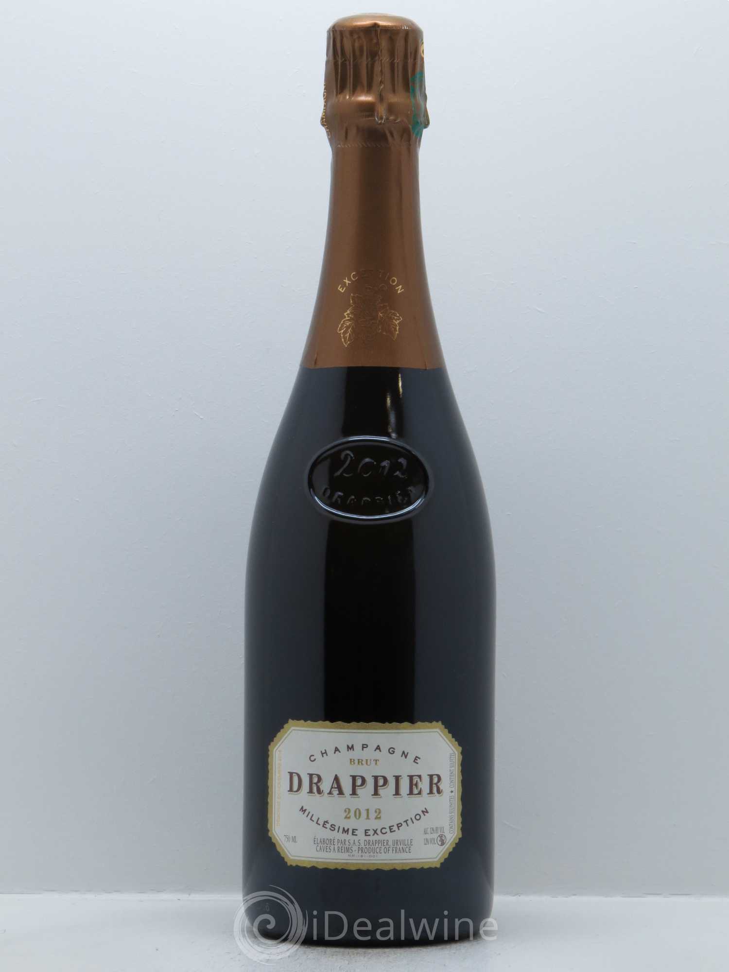 Millésime Exception Drappier 2012 - Lot de 1 bouteille - 0