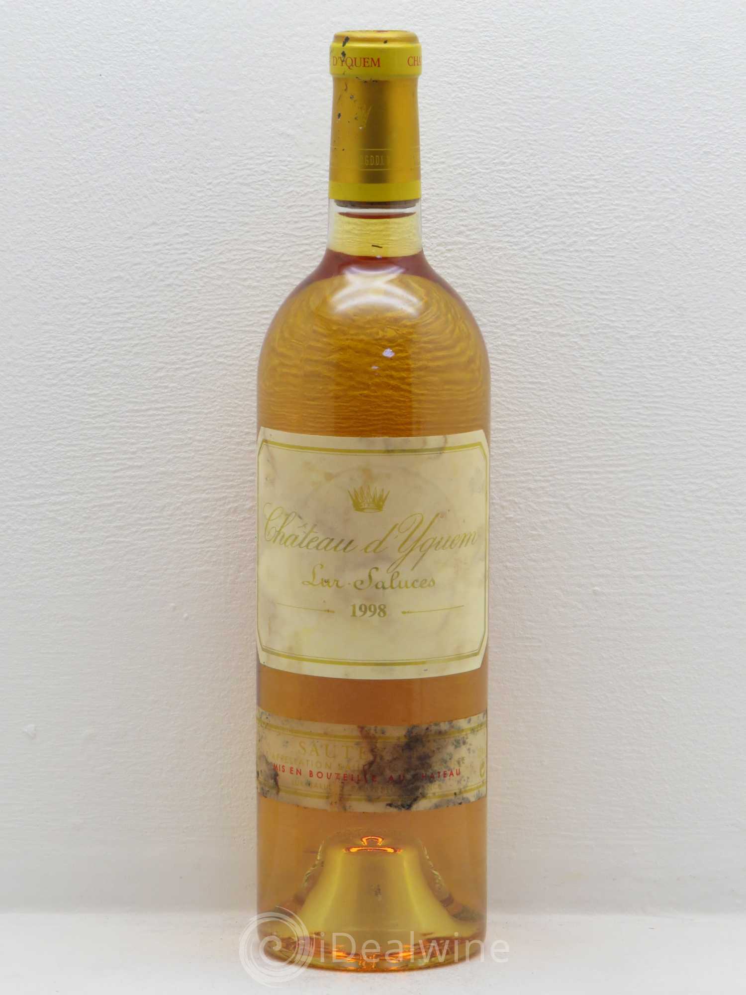 Château d' Yquem 1er Cru Classé Supérieur 1998 - Lotto di 1 bottiglia - 0