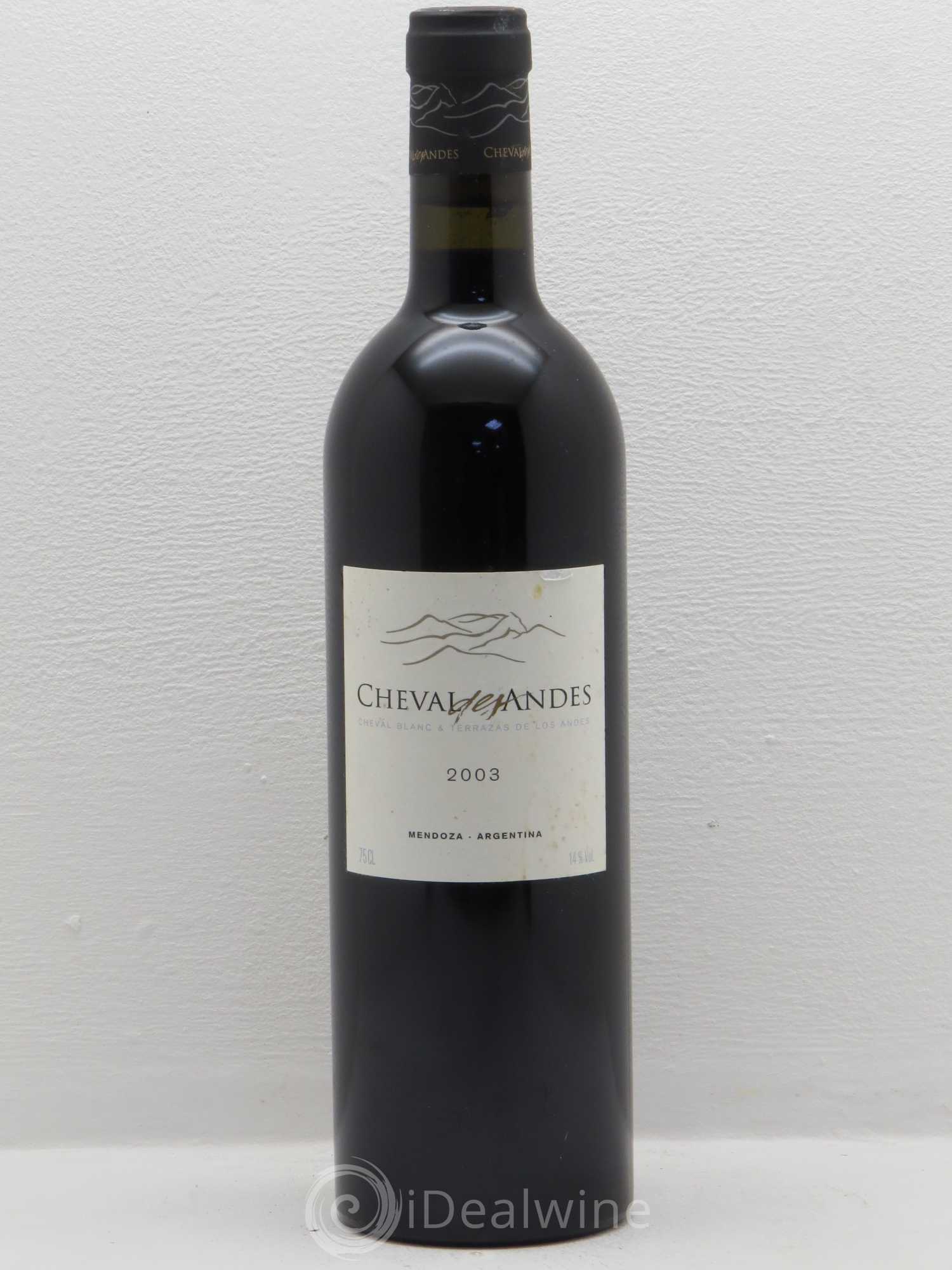 Mendoza Cheval des Andes 2003 - Lot de 1 bouteille - 0