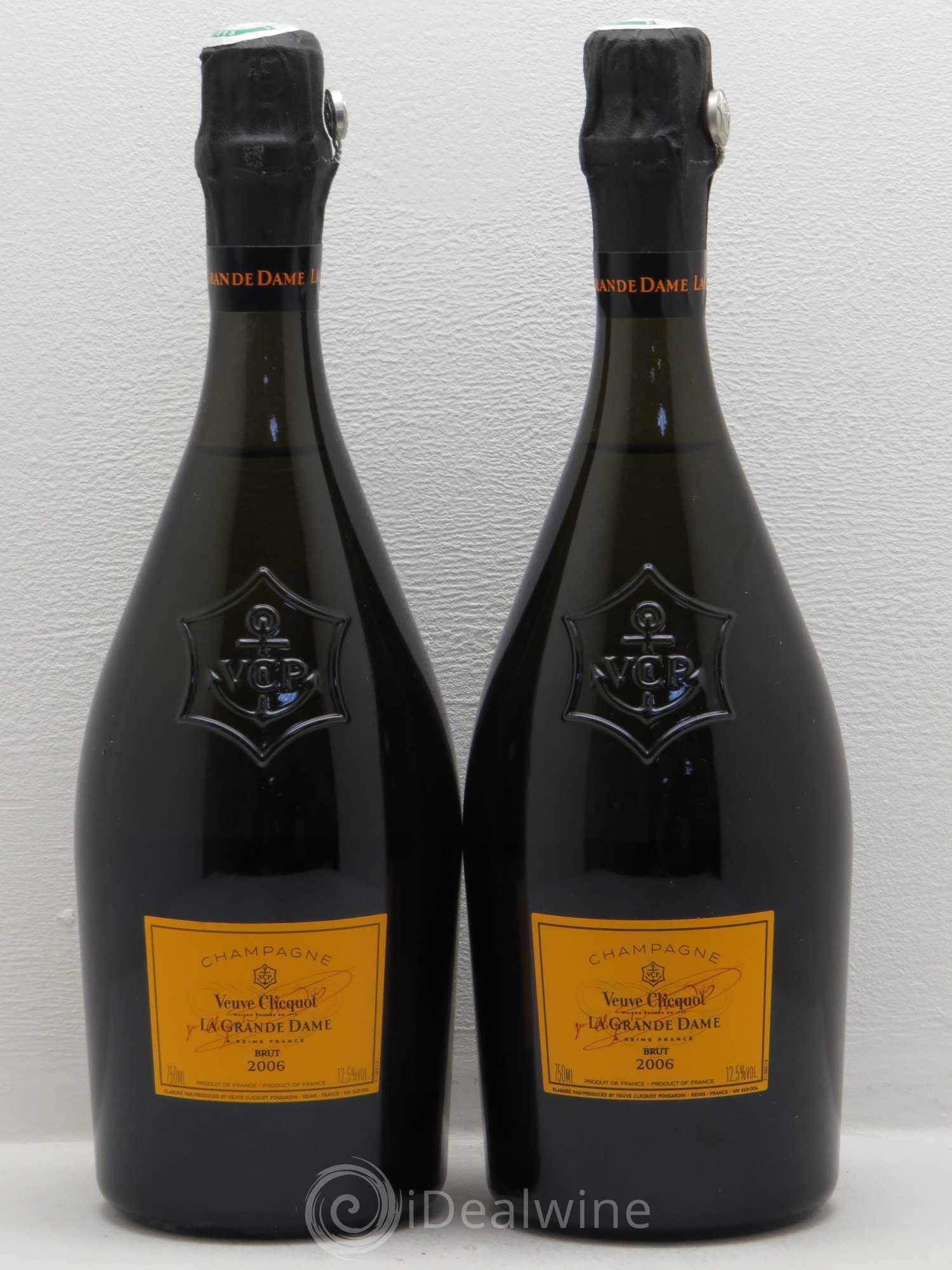 La Grande Dame Veuve Clicquot 2006 - Lot of 2 bottles - 0