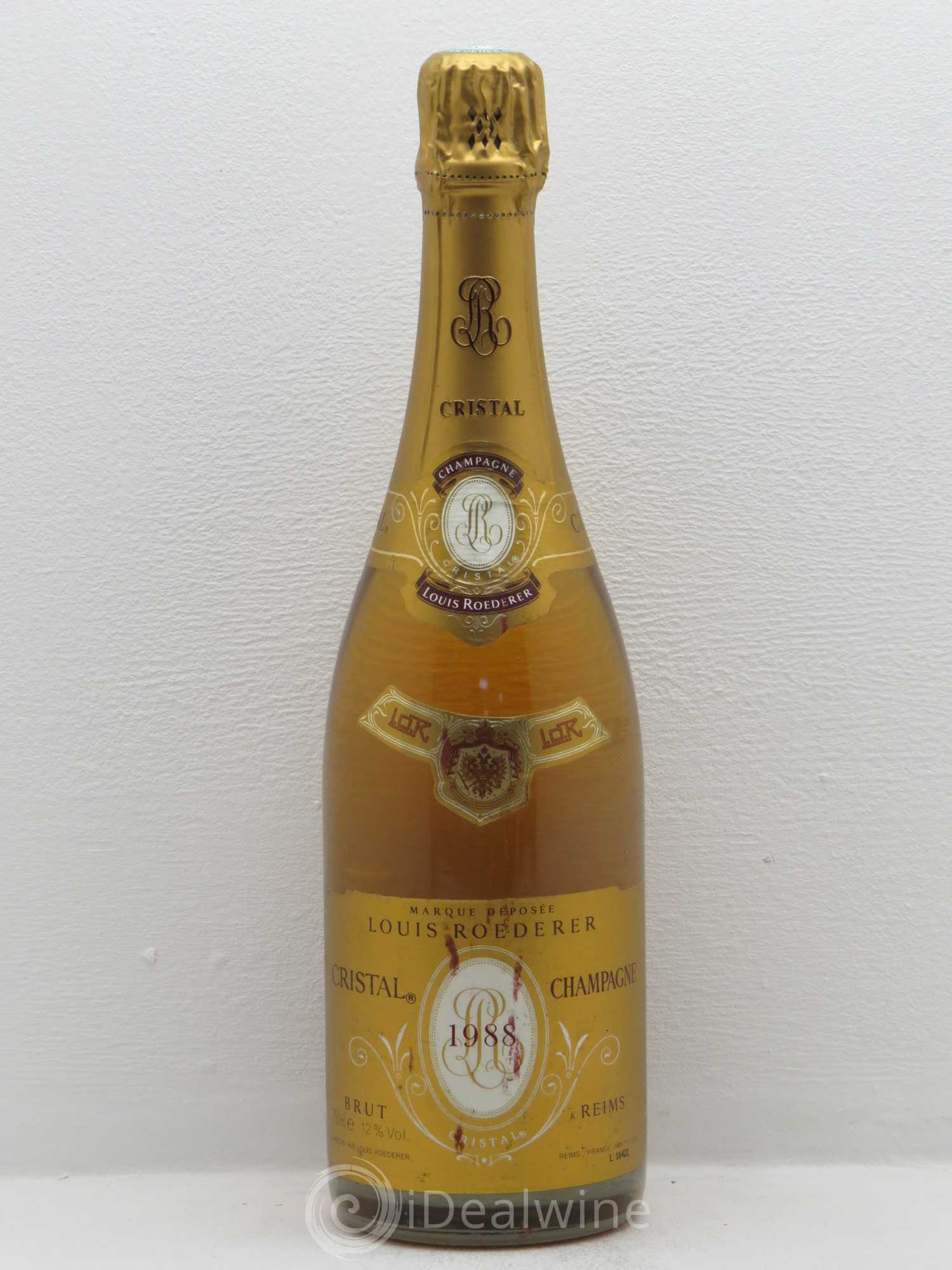 Cristal Louis Roederer 1988 - Lot de 1 bouteille - 0