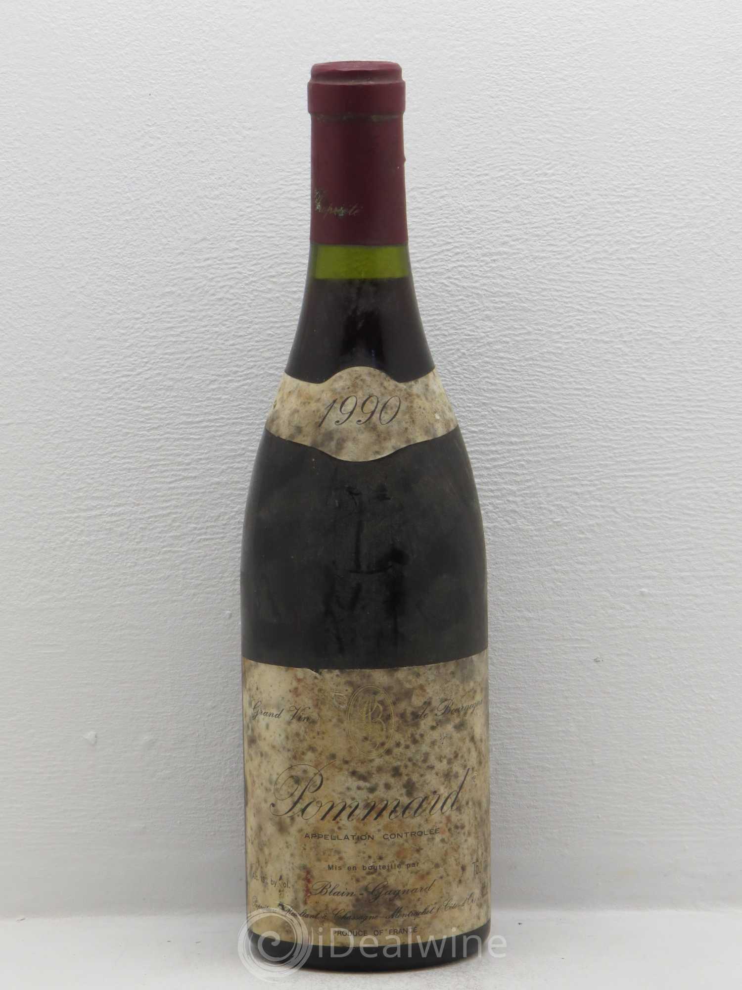 Pommard Blain-Gagnard (Domaine) 1990 - Lot de 1 bouteille - 0