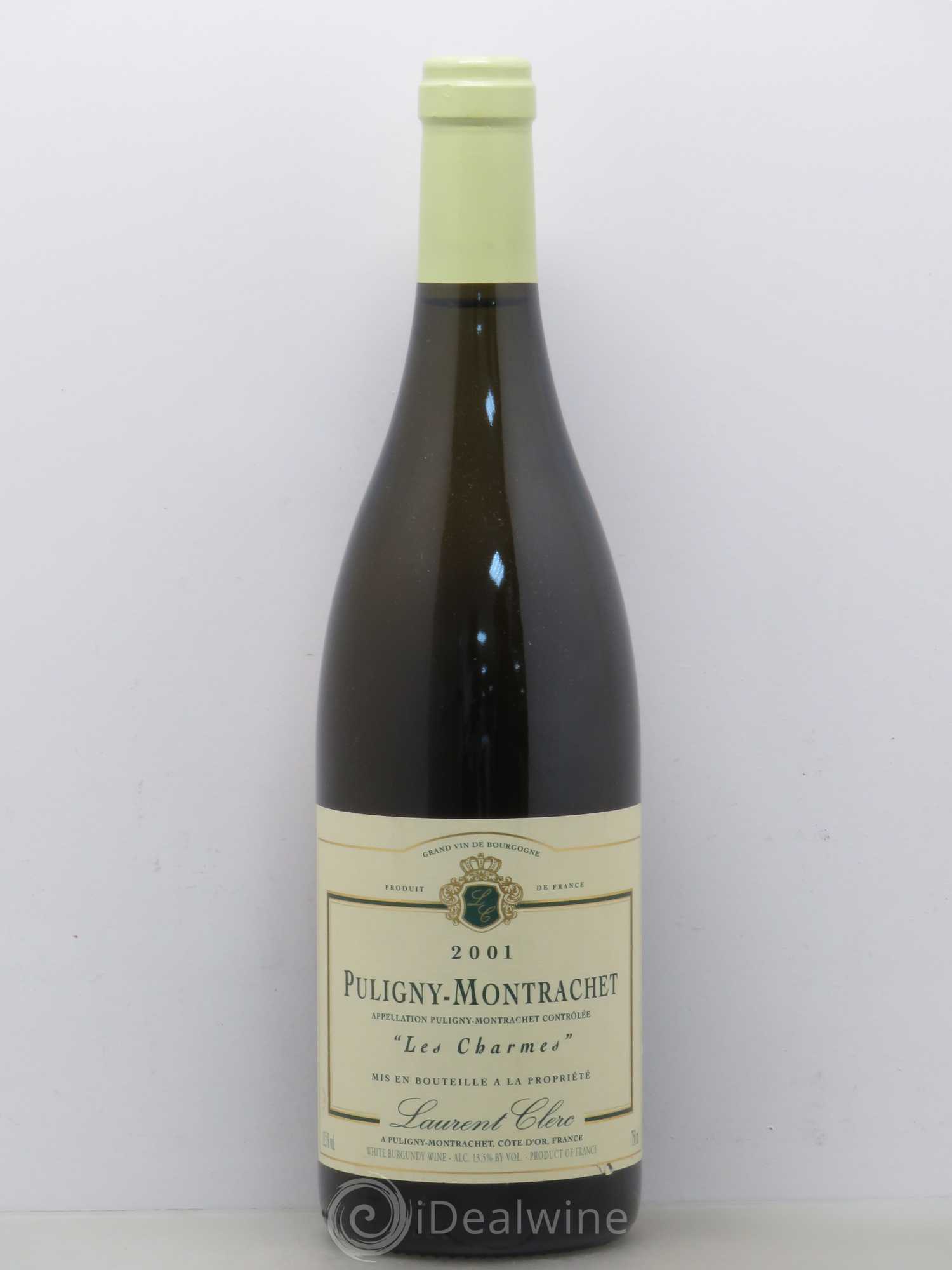 Puligny-Montrachet Les Charmes - Laurent Clerc 2001 - Posten von 1 Flasche - 0