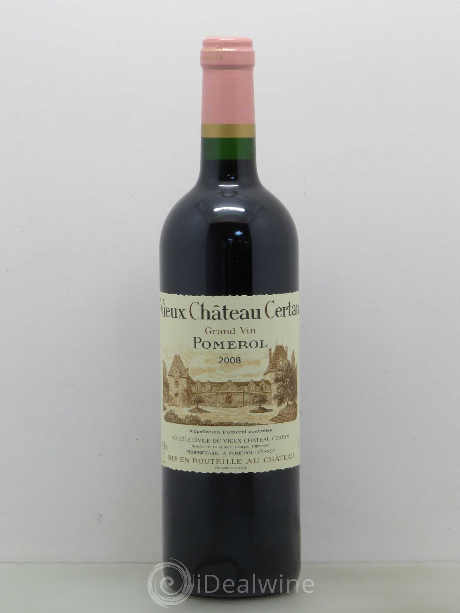 Vieux Château Certan 2008 - Lot de 1 bouteille - 0