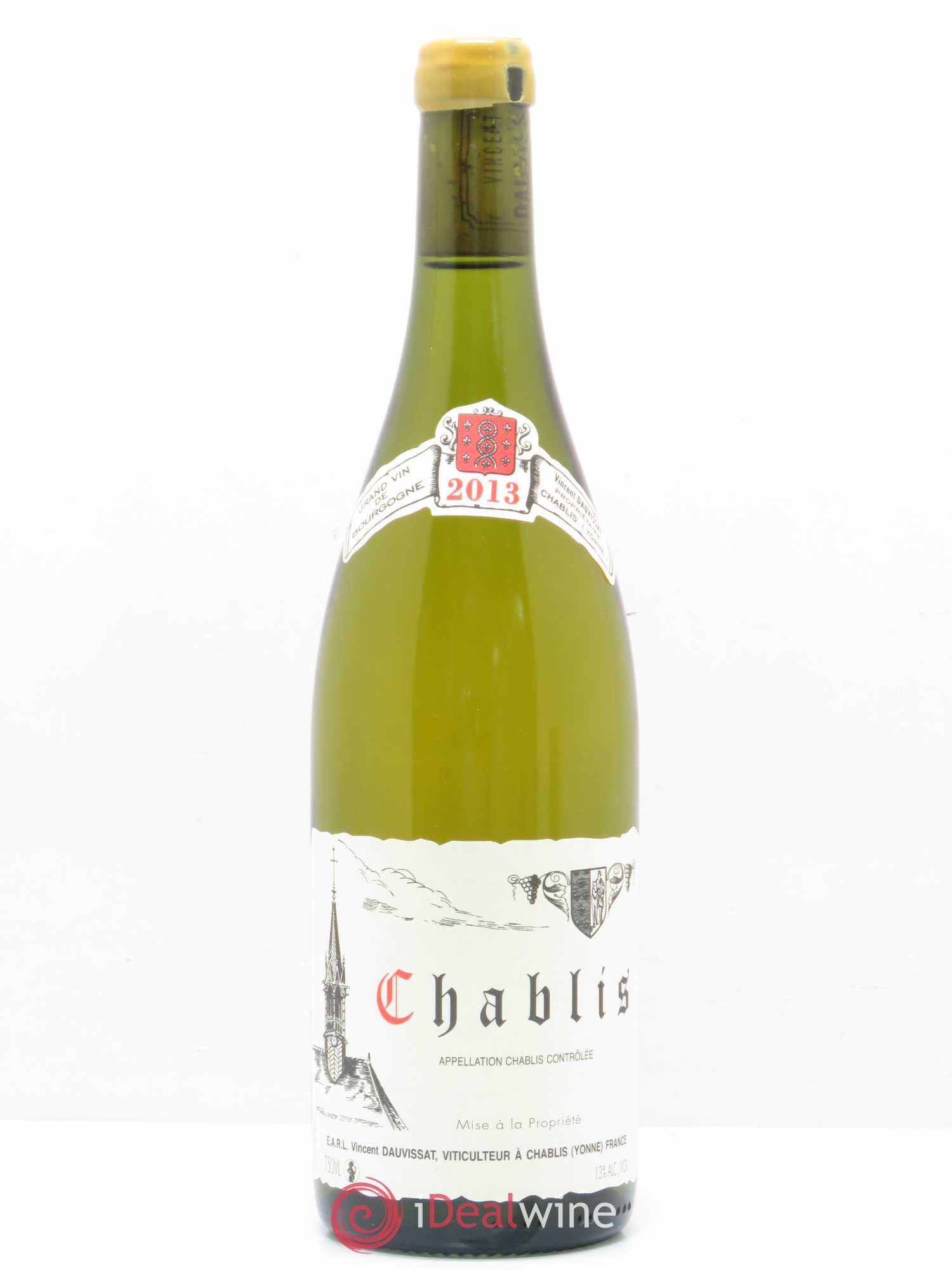 Chablis Vincent Dauvissat (Domaine) 2013 - Lot de 1 bouteille - 0