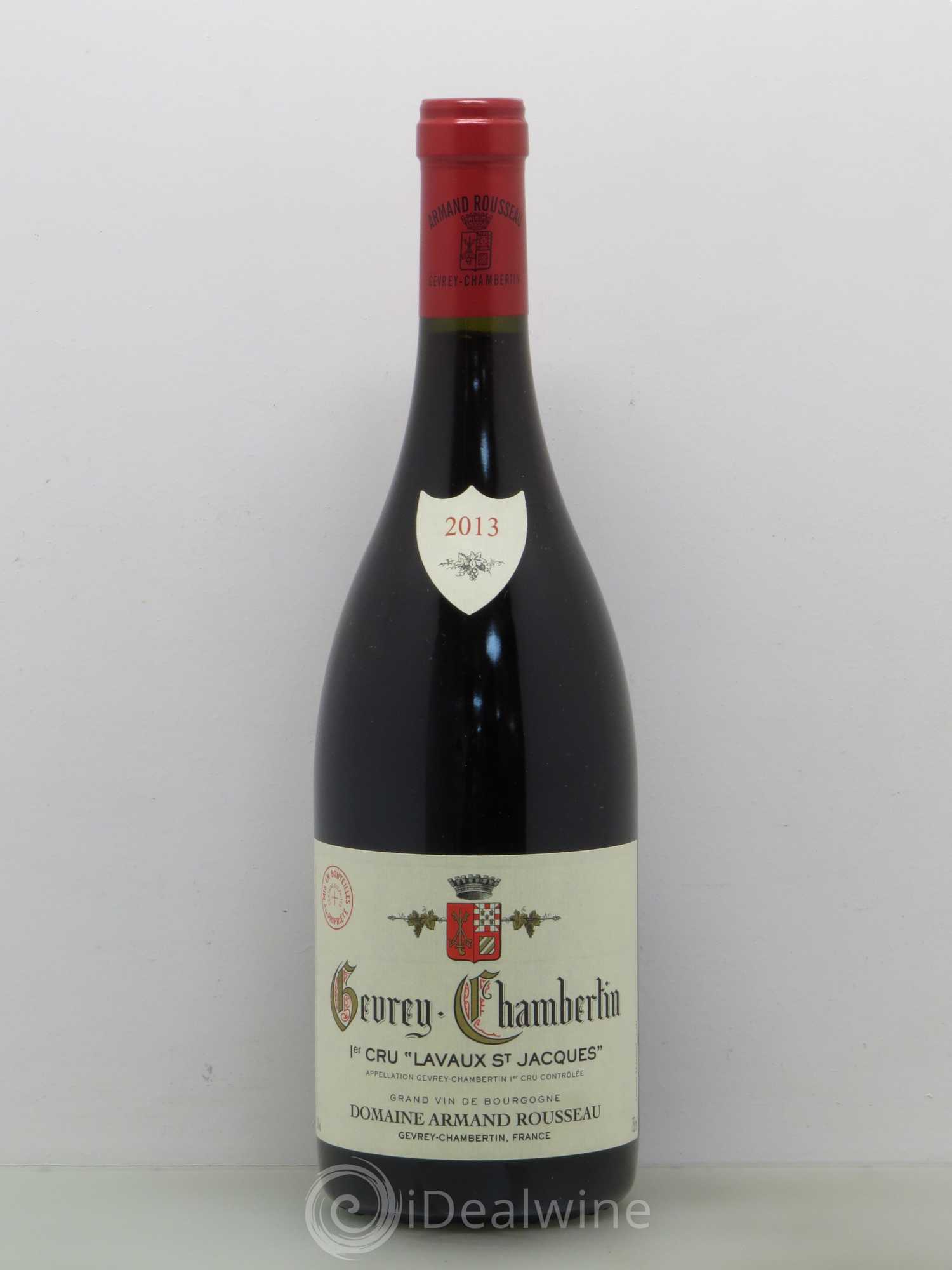 Gevrey-Chambertin 1er Cru Lavaux Saint Jacques Armand Rousseau (Domaine) 2013 - Lot de 1 bouteille - 0