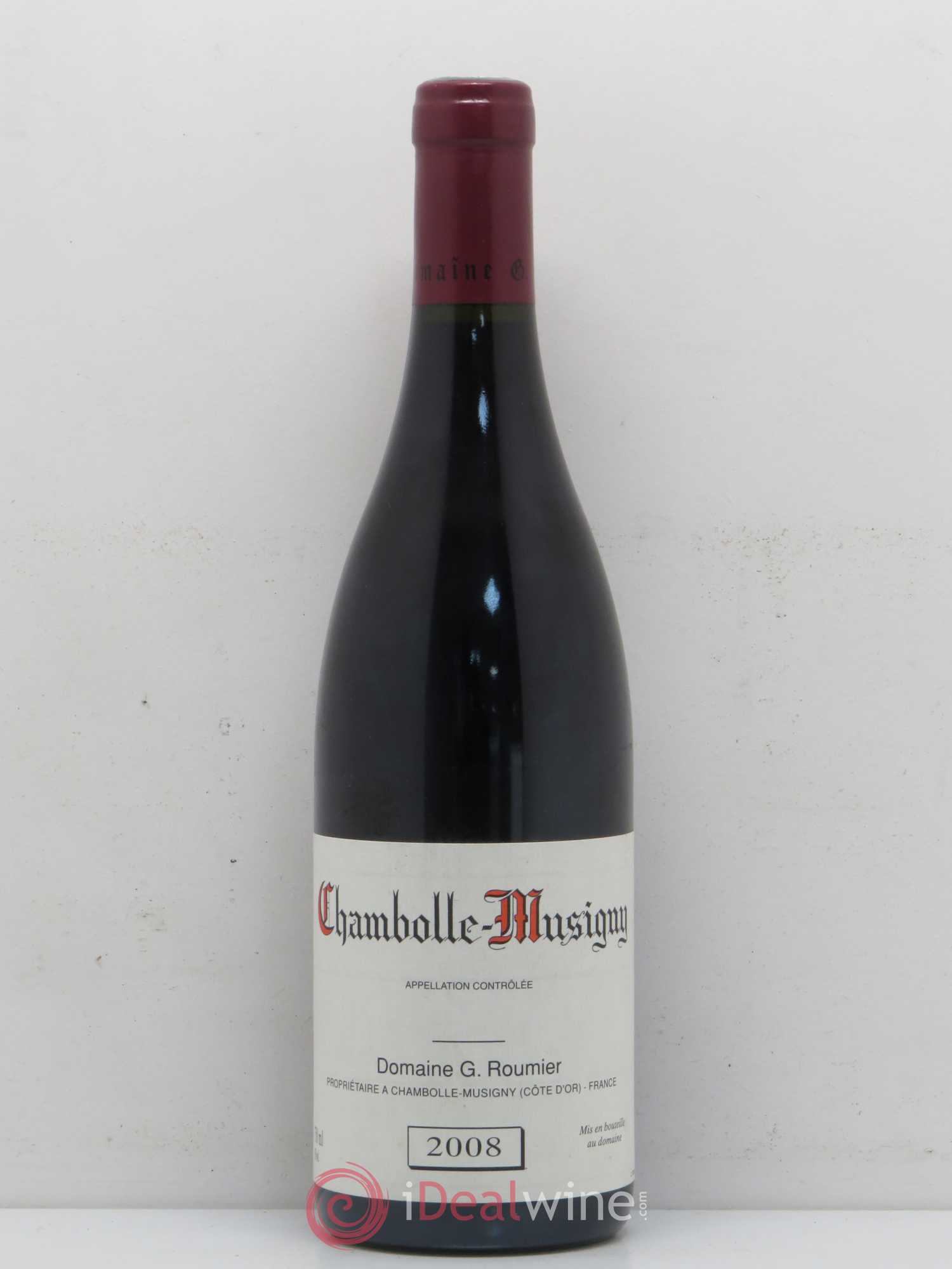 Chambolle-Musigny Georges Roumier (Domaine) 2008 - Posten von 1 Flasche - 0