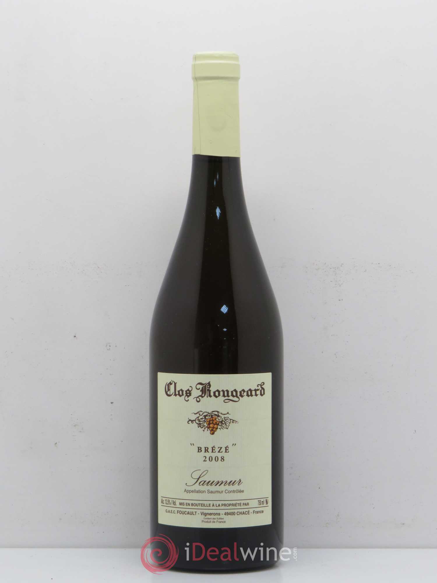 Saumur Brézé Clos Rougeard 2008 - Posten von 1 Flasche - 0