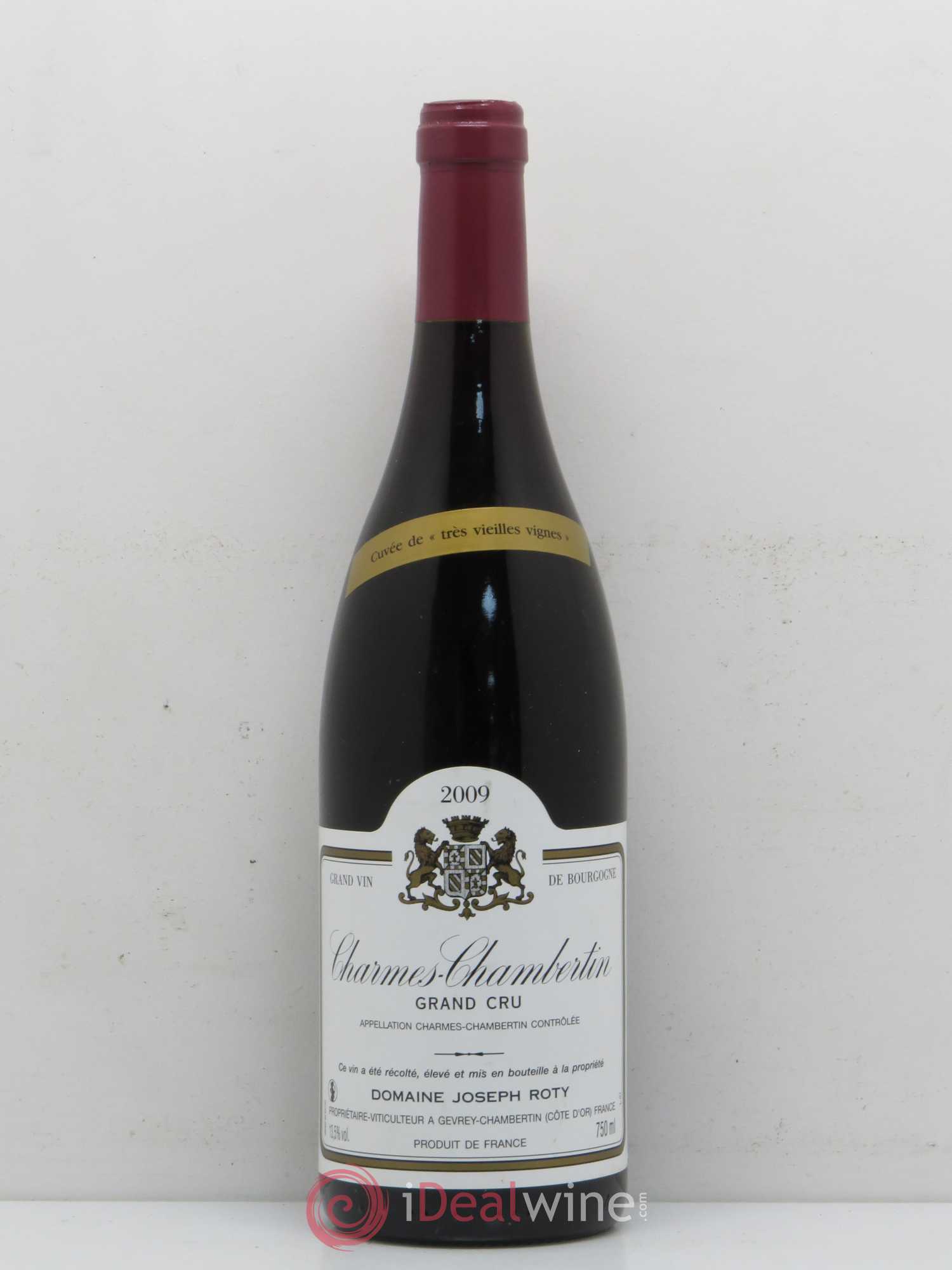 Charmes-Chambertin Grand Cru Très vieilles vignes Joseph Roty (Domaine) 2009 - Lot de 1 bouteille - 0