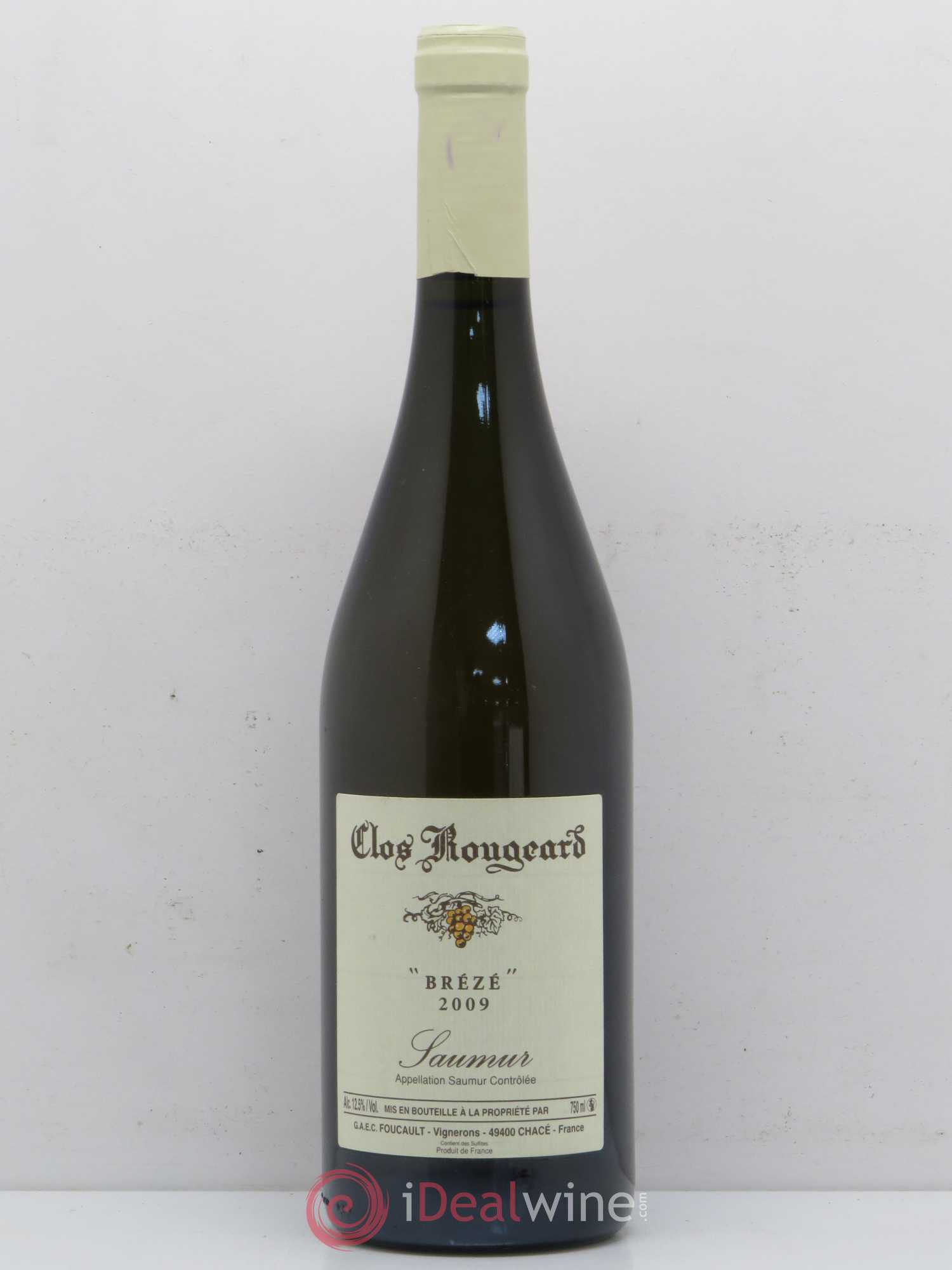 Saumur Brézé Clos Rougeard 2009 - Lot de 1 bouteille - 0