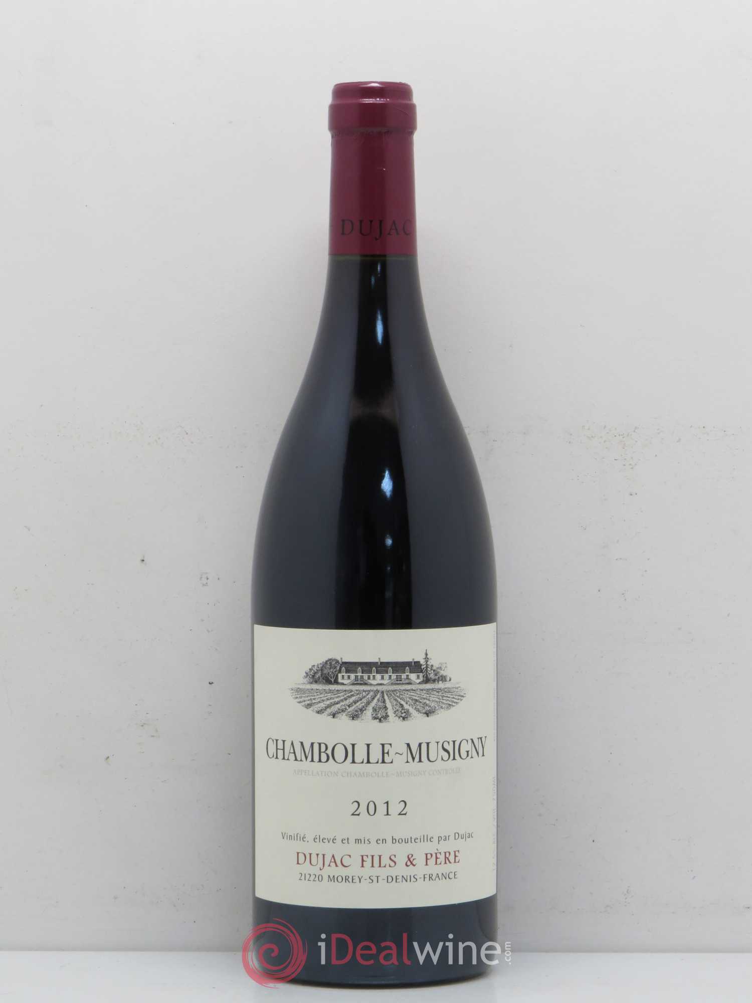 Chambolle-Musigny Dujac (Domaine) 2012 - Lot de 1 bouteille - 0