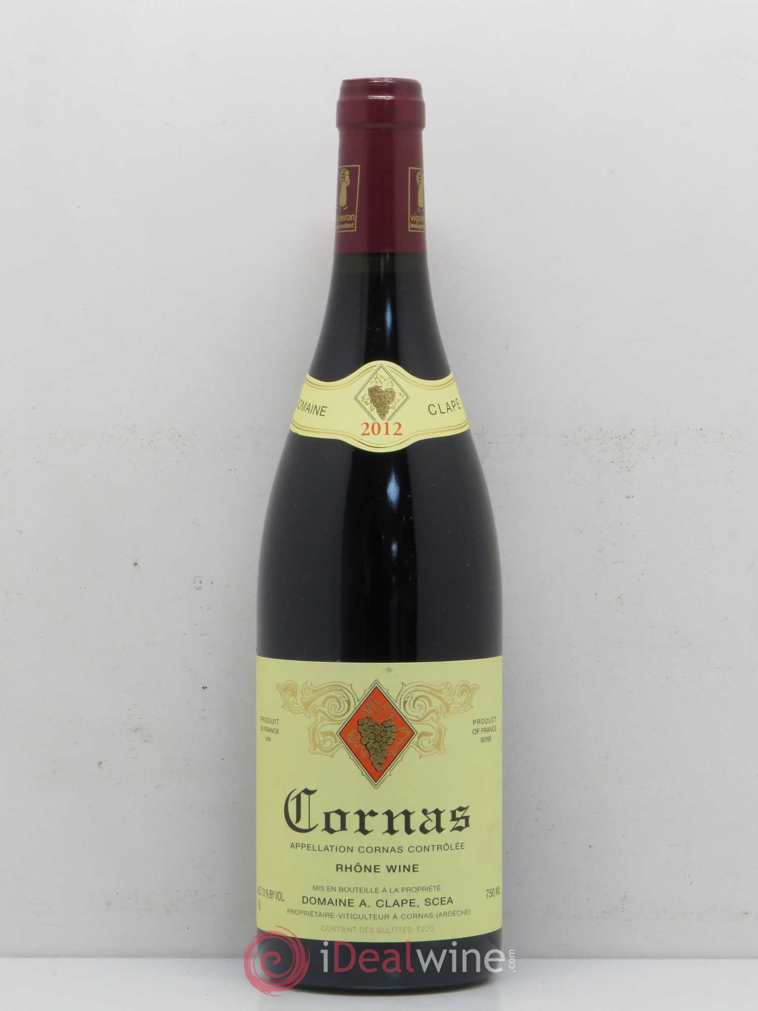 Cornas Auguste Clape 2012 - Lot de 1 bouteille - 0