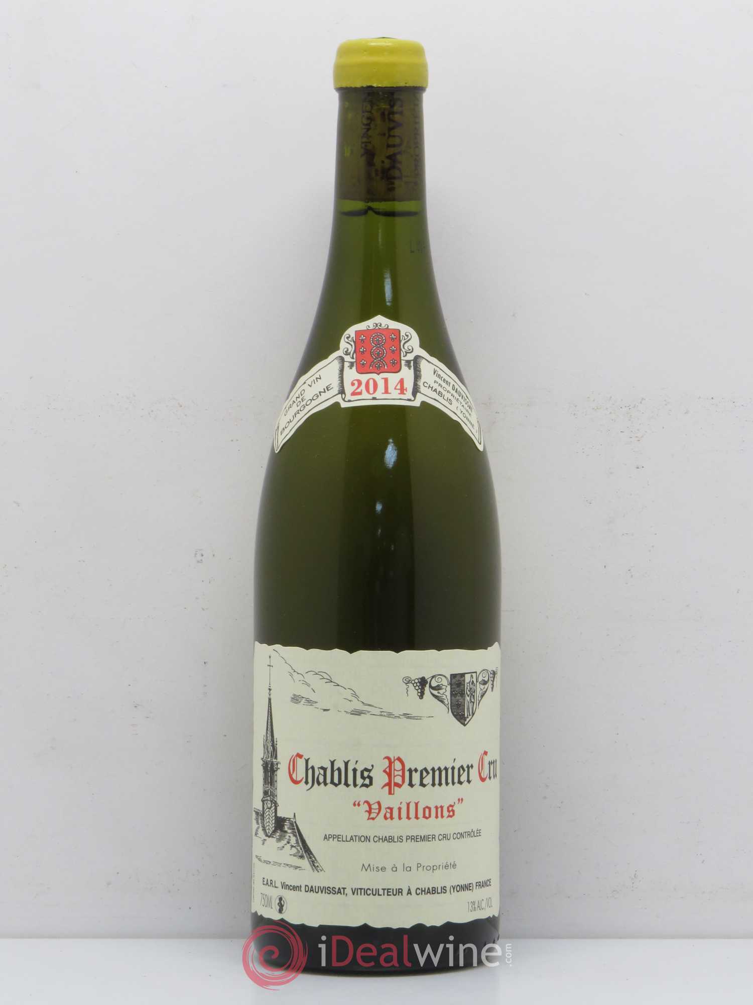 Chablis 1er Cru Vaillons Vincent Dauvissat (Domaine) (sans prix de réserve) 2014 - Lot de 1 bouteille - 0