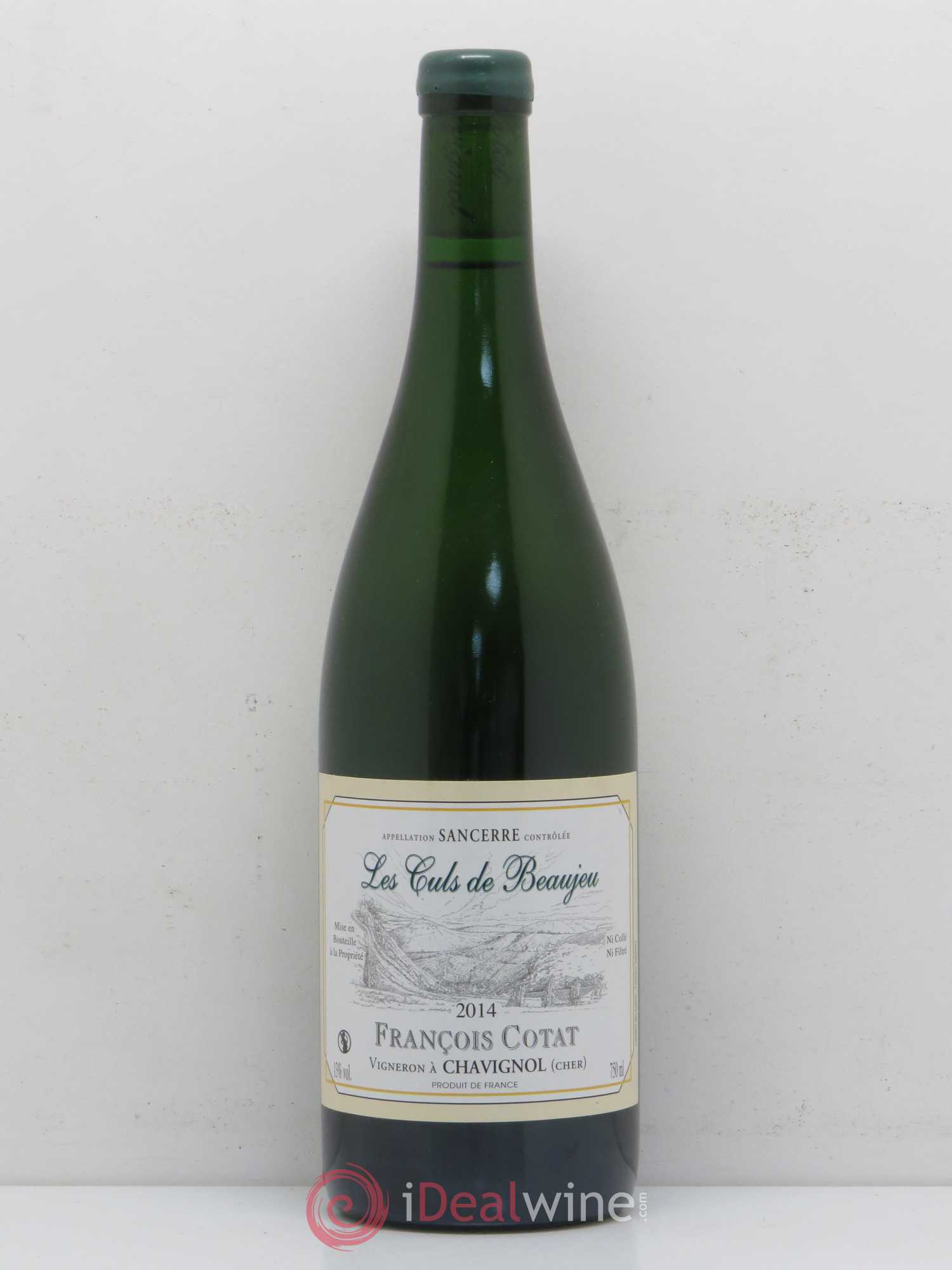 Sancerre Les Culs de Beaujeu François Cotat 2014 - Lot de 1 bouteille - 0