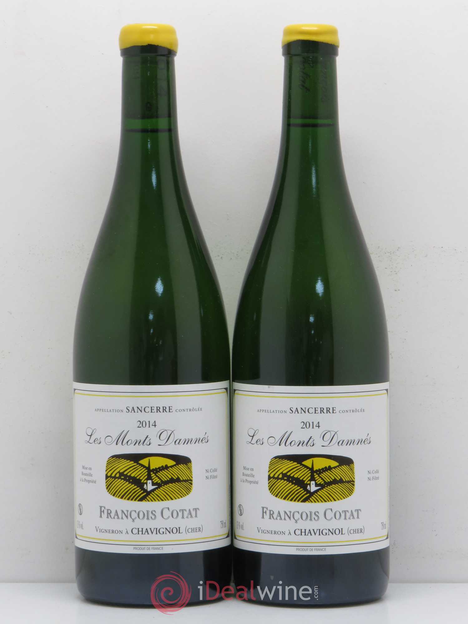 Sancerre Les Monts Damnés François Cotat 2014 - Lot de 2 bouteilles - 0