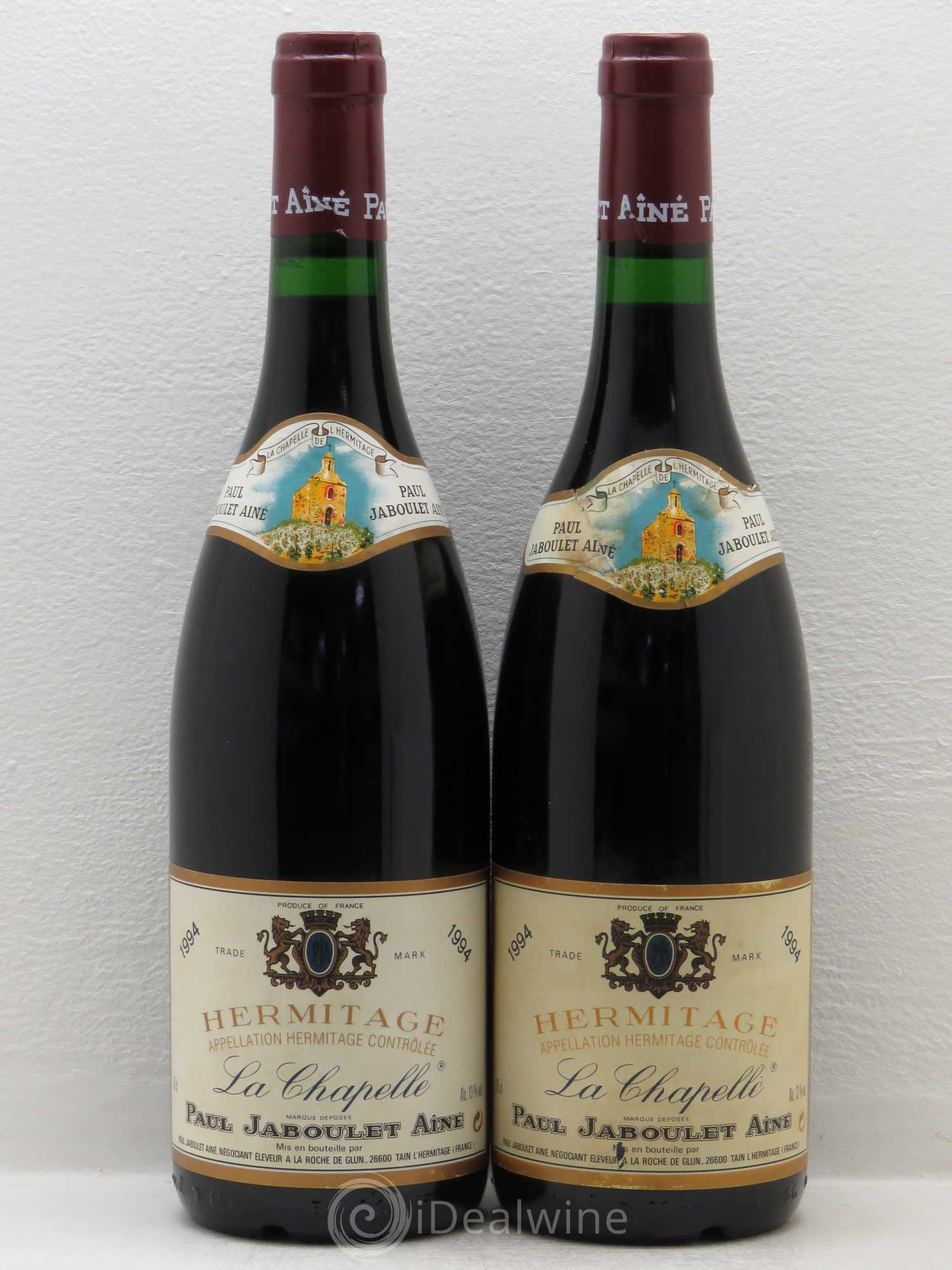 Hermitage La Chapelle Paul Jaboulet Ainé 1994 - Lot de 2 bouteilles - 0