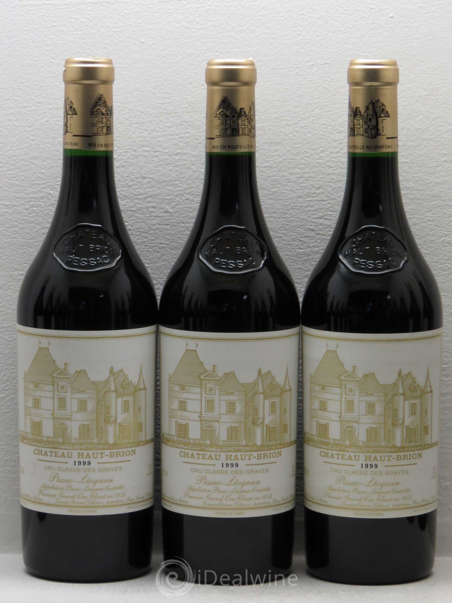 Château Haut Brion 1er Grand Cru Classé 1999 - Lot de 12 bouteilles - 1