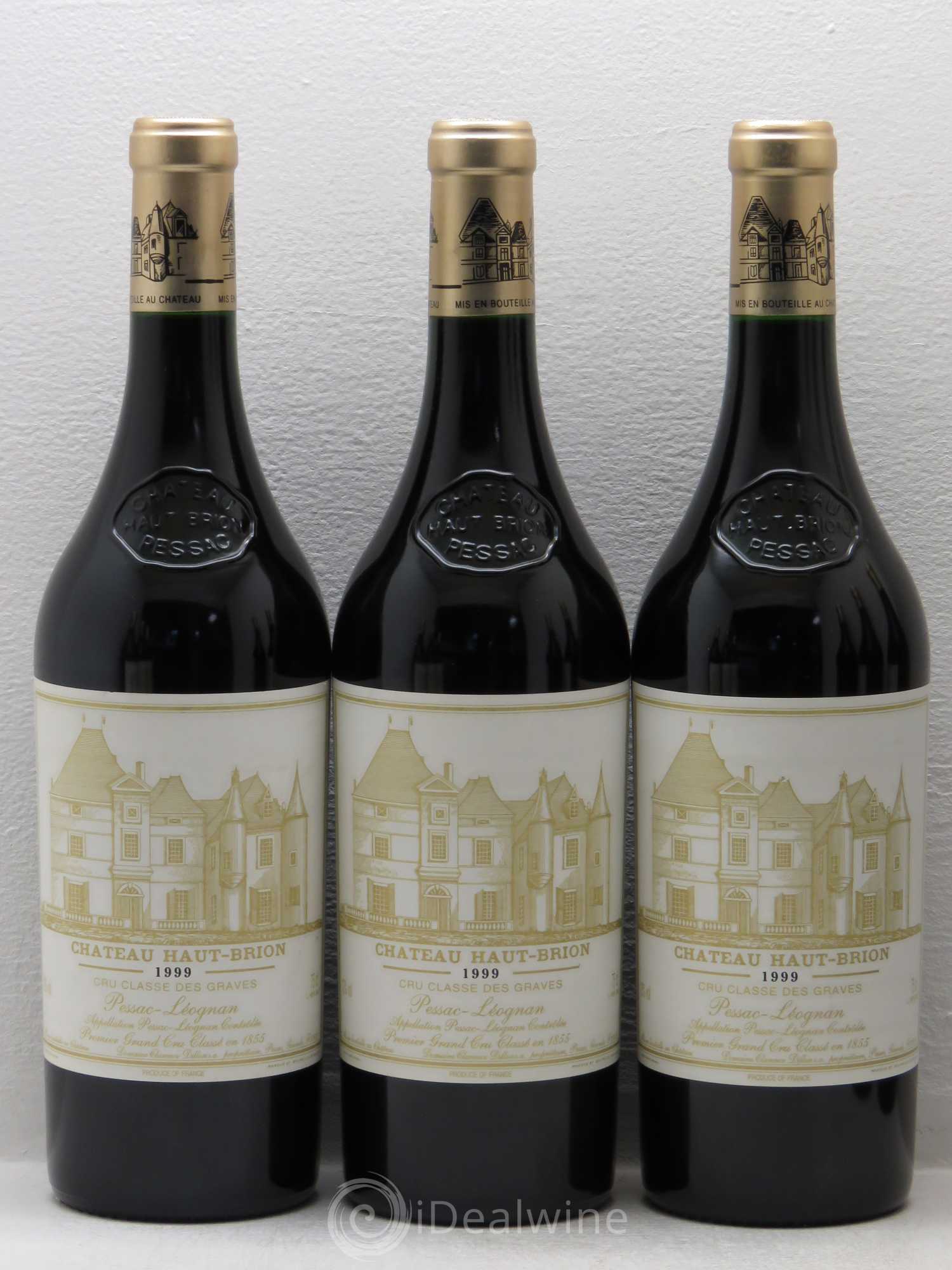 Château Haut Brion 1er Grand Cru Classé 1999 - Lot de 12 bouteilles - 3