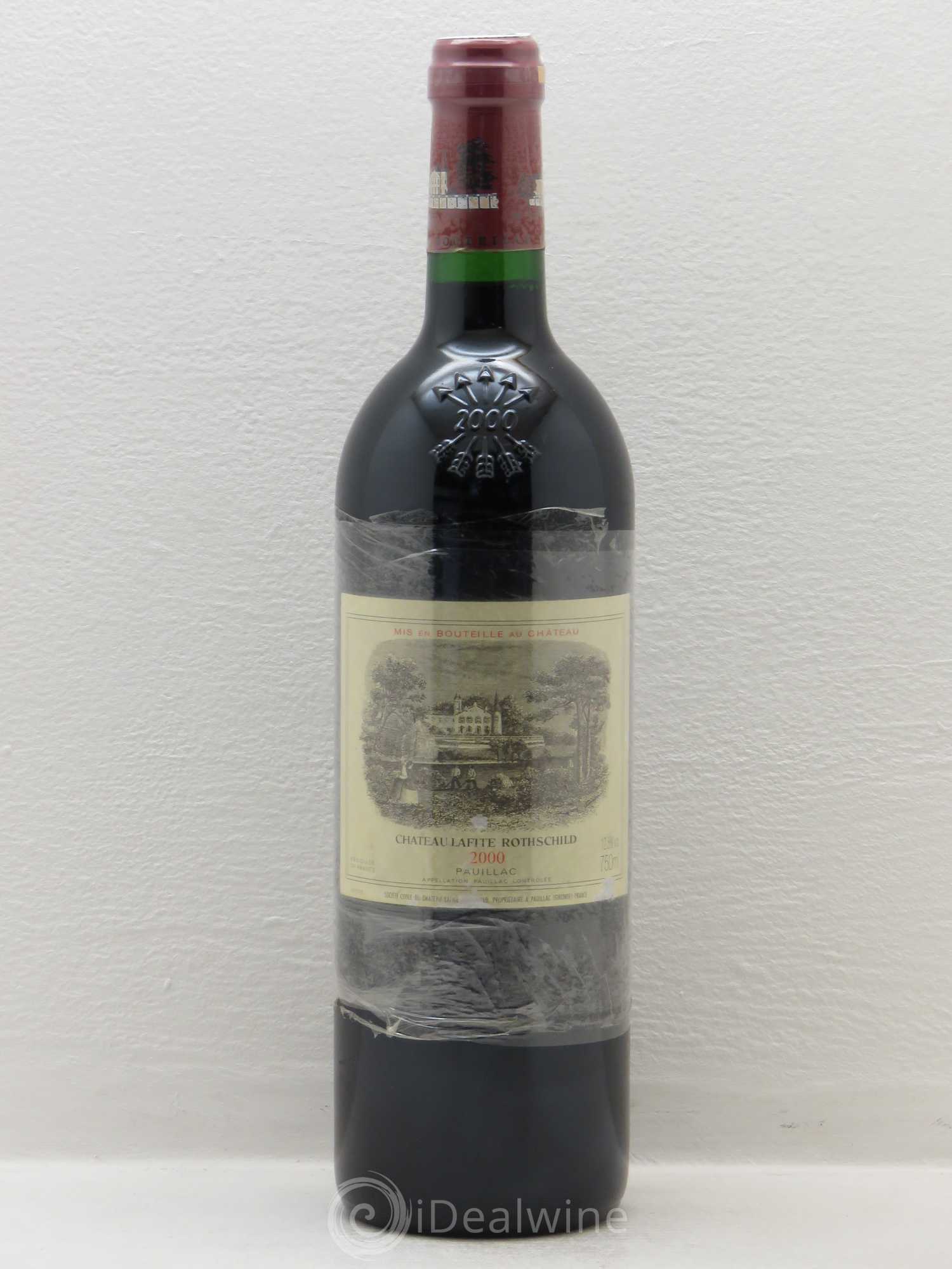Château Lafite Rothschild 1er Grand Cru Classé 2000 - Lot de 1 bouteille - 0