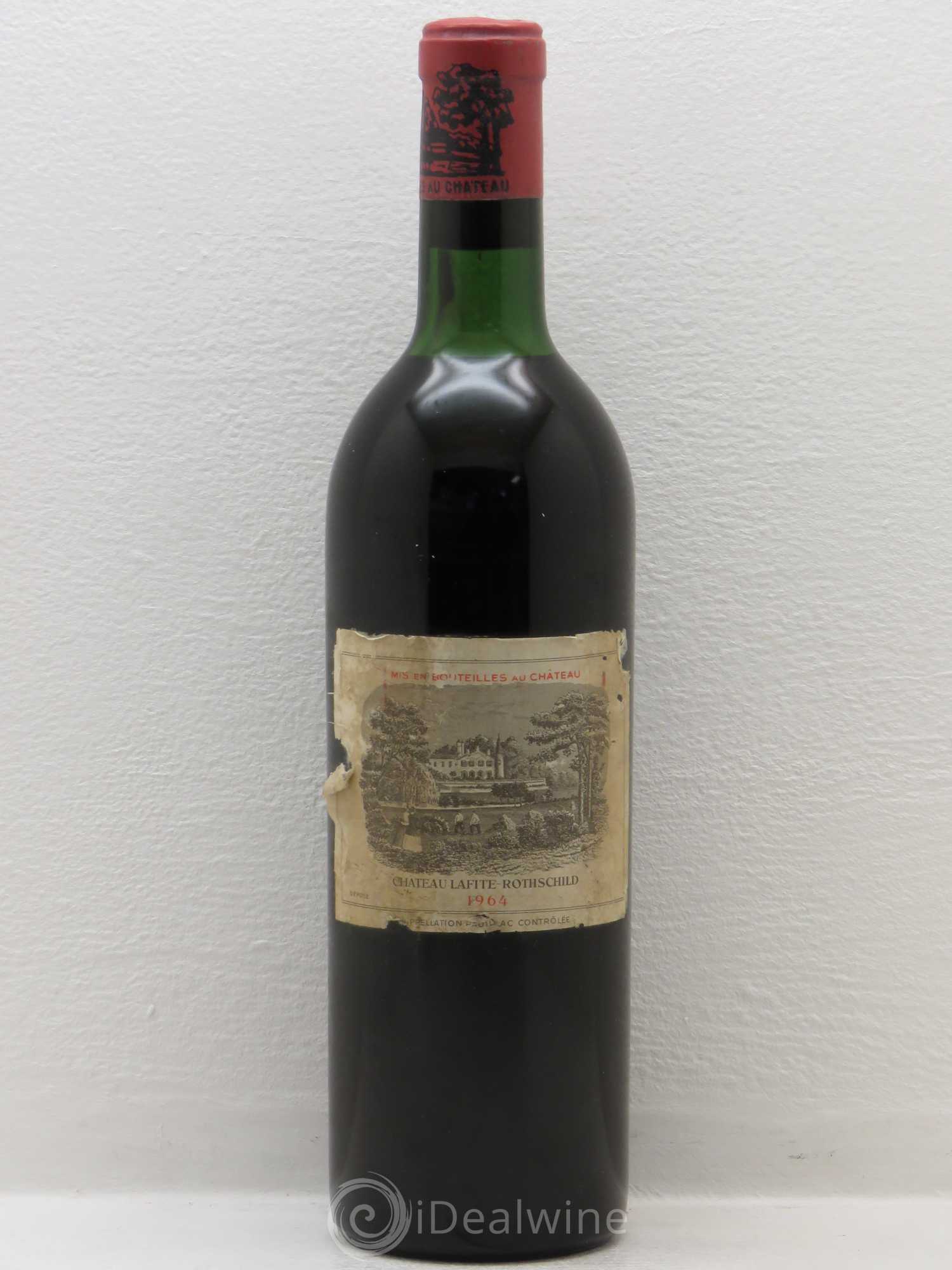 Château Lafite Rothschild 1er Grand Cru Classé 1964 - Lot de 1 bouteille - 0