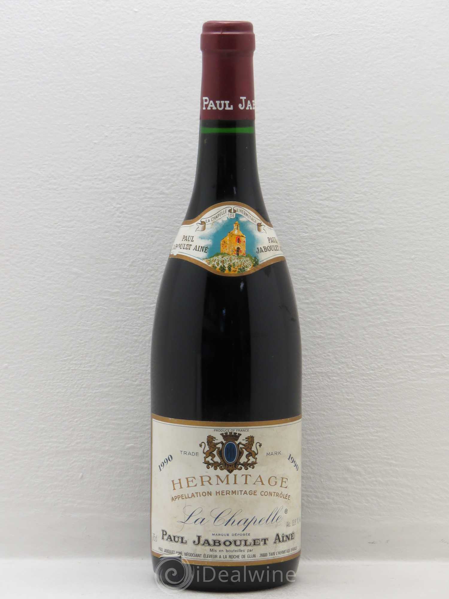 Hermitage La Chapelle Paul Jaboulet Ainé 1990 - Lot de 1 bouteille - 0
