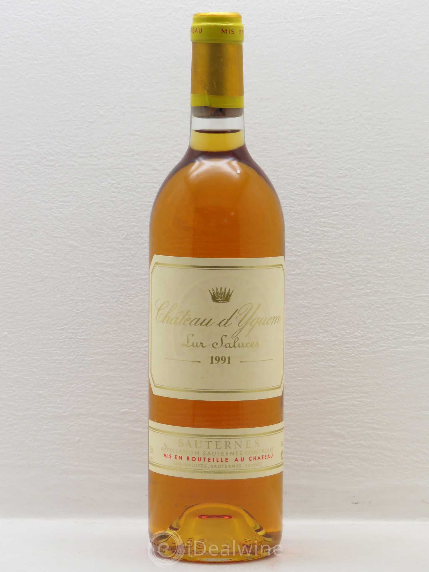 Château d' Yquem 1er Cru Classé Supérieur 1991 - Lotto di 1 bottiglia - 0