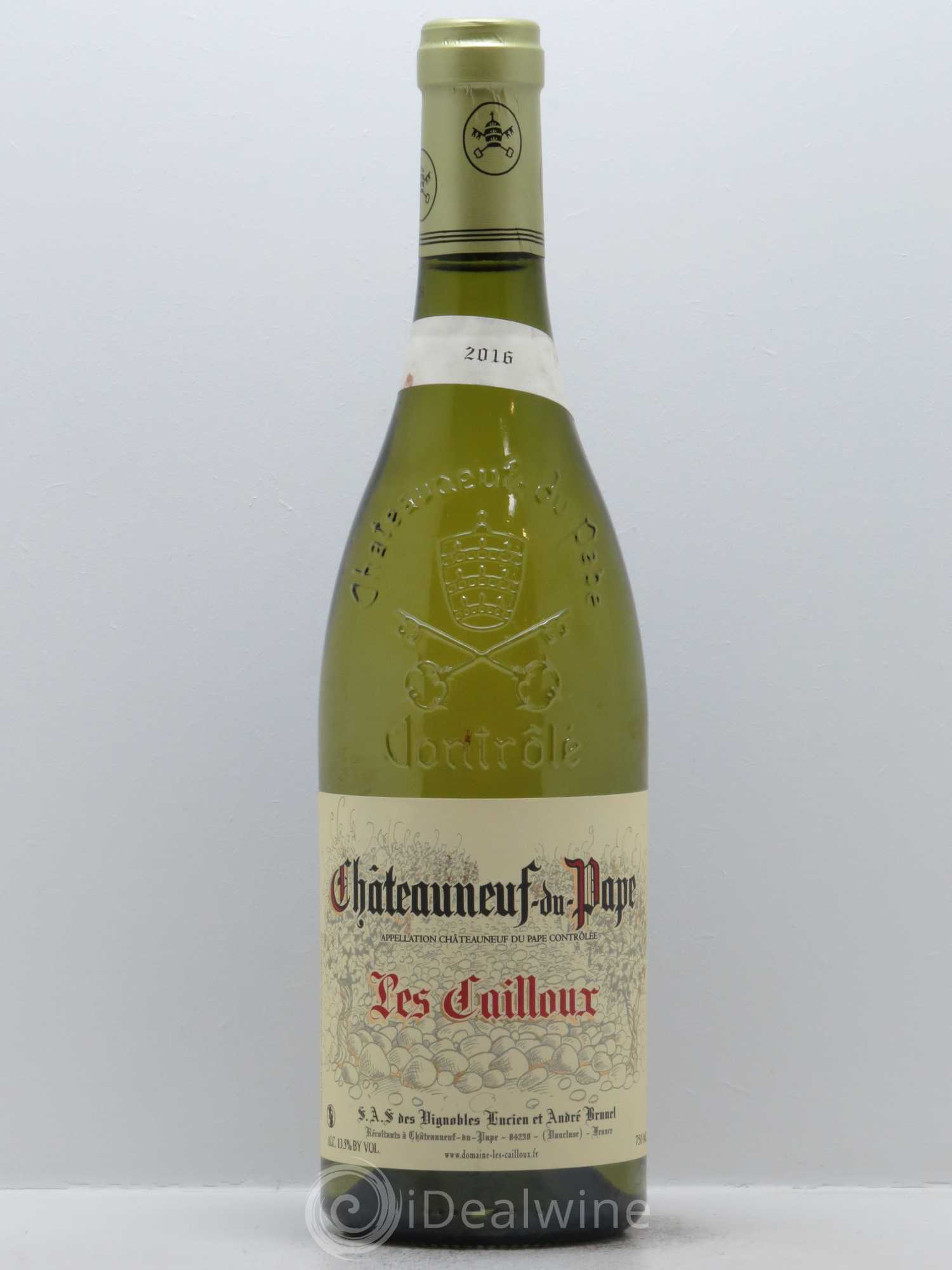Châteauneuf-du-Pape Les Cailloux André Brunel 2016 - Lot de 1 bouteille - 0