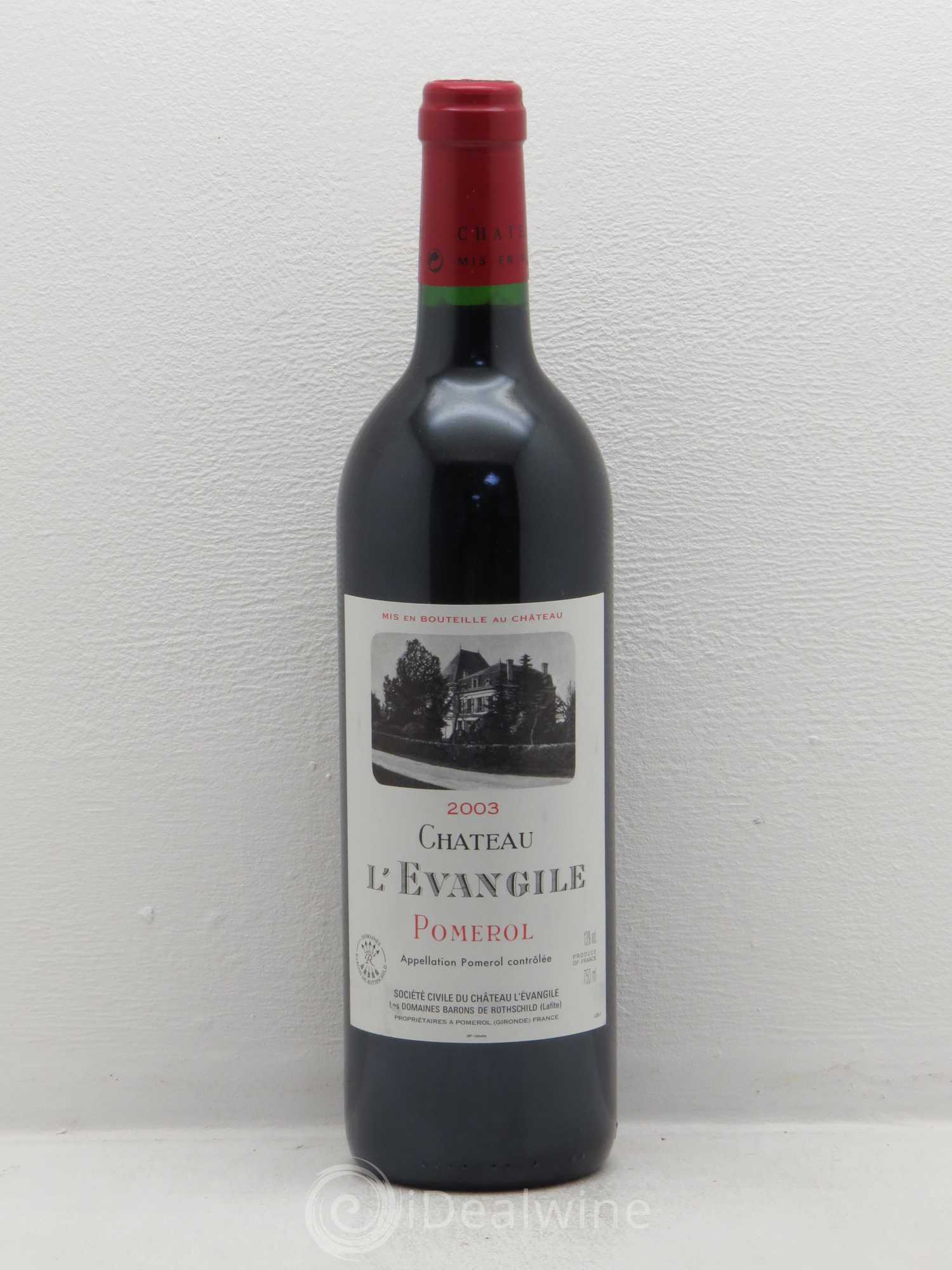 Château l' Évangile 2003 - Lot de 1 bouteille - 0
