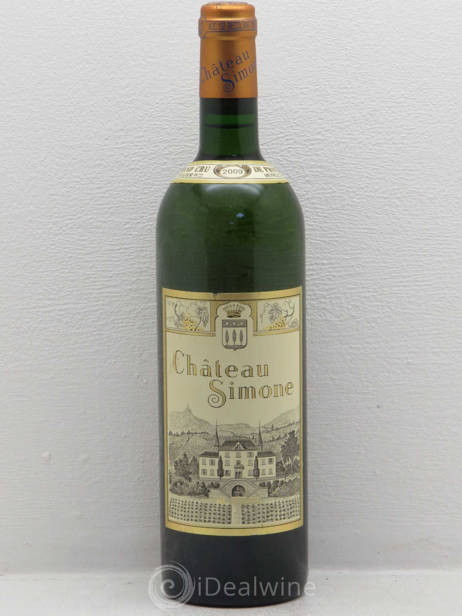 Palette Château Simone Famille Rougier 2009 - Posten von 1 Flasche - 0